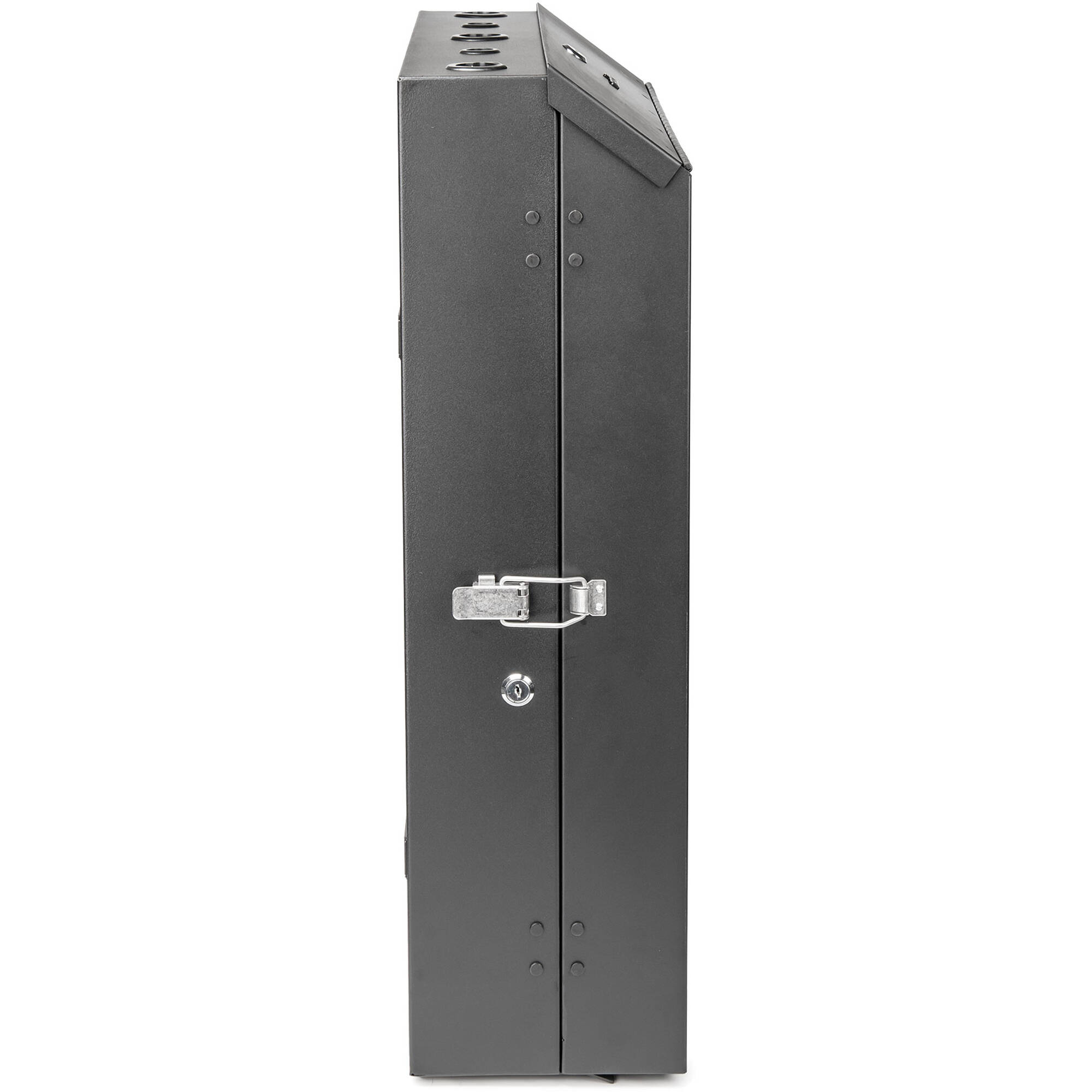 SOLIDRACK 4U LOW PROFILE VERTICAL MOUNT SWITCH-DEPTH WALL-MOUNT RACK ENCLOSURE C — view 9