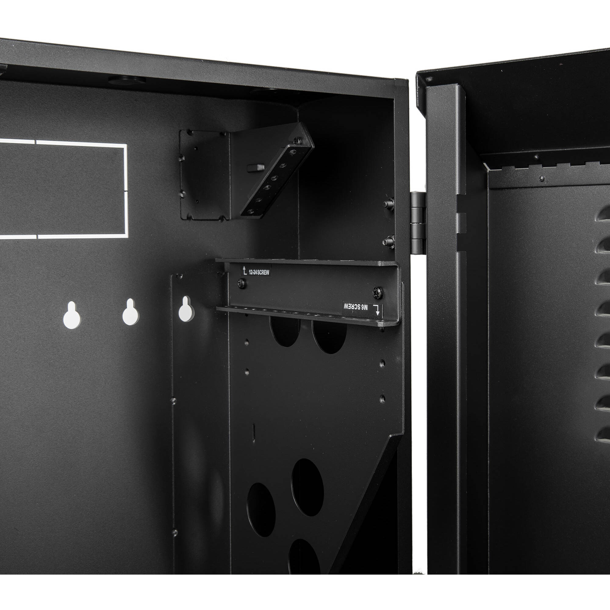 SOLIDRACK 5U LOW PROFILE VERTICAL MOUNT SERVER-DEPTH 36 INCHES DEEP WALL-MOUNT R — view 7
