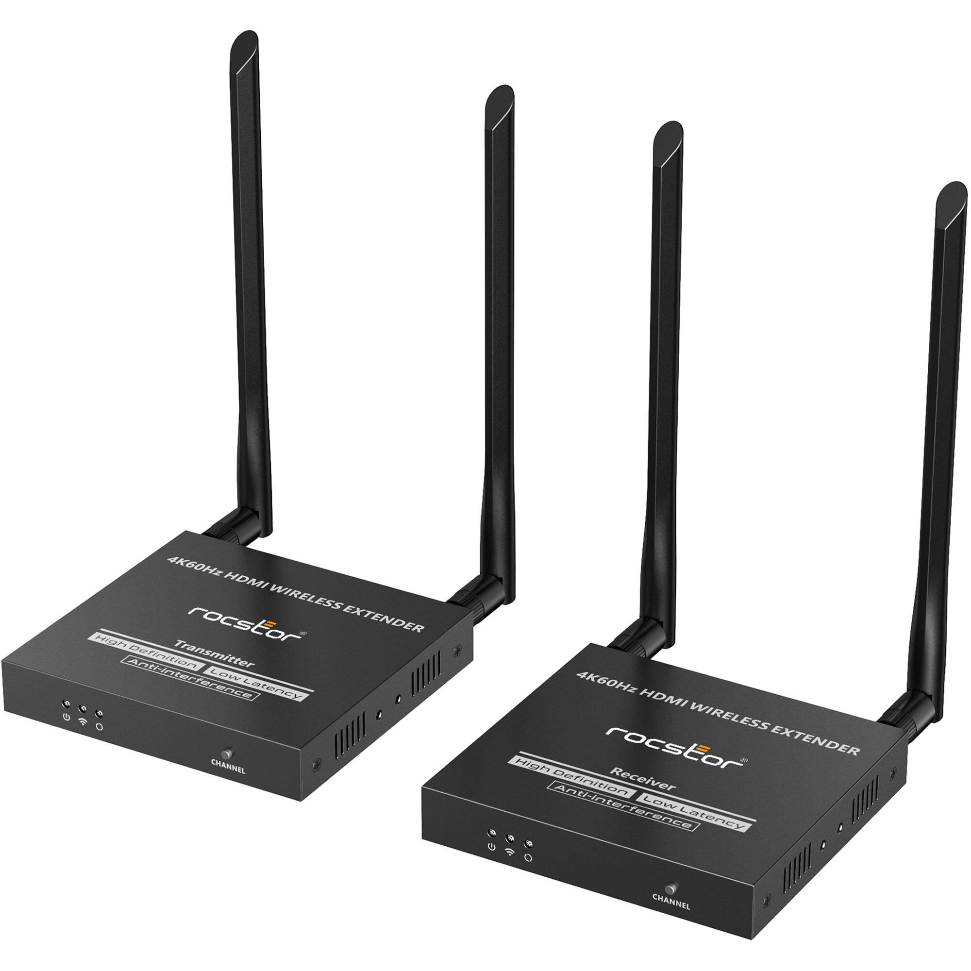 Rocstor Truereach 4K 60Hz HDMI wireless extender for up to 164 ft — view 2