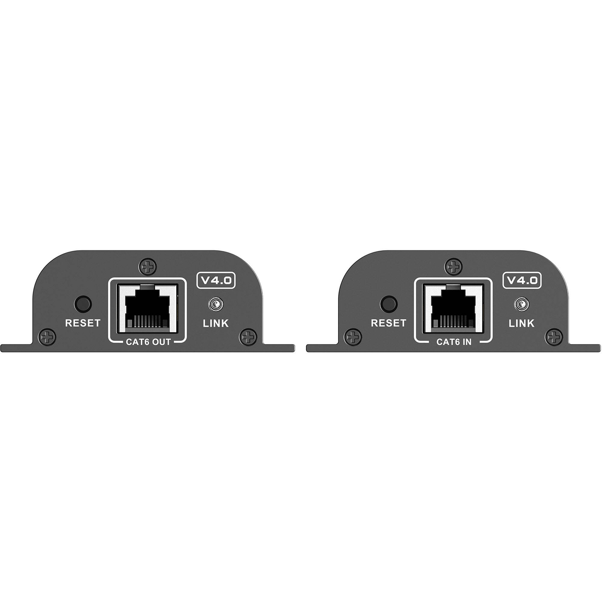 Rocstor TRUEREACH Y10G008-B1 4K 30 Hz HDMI extender for Cat6, Cat6A, and Cat7 cabling — view 4