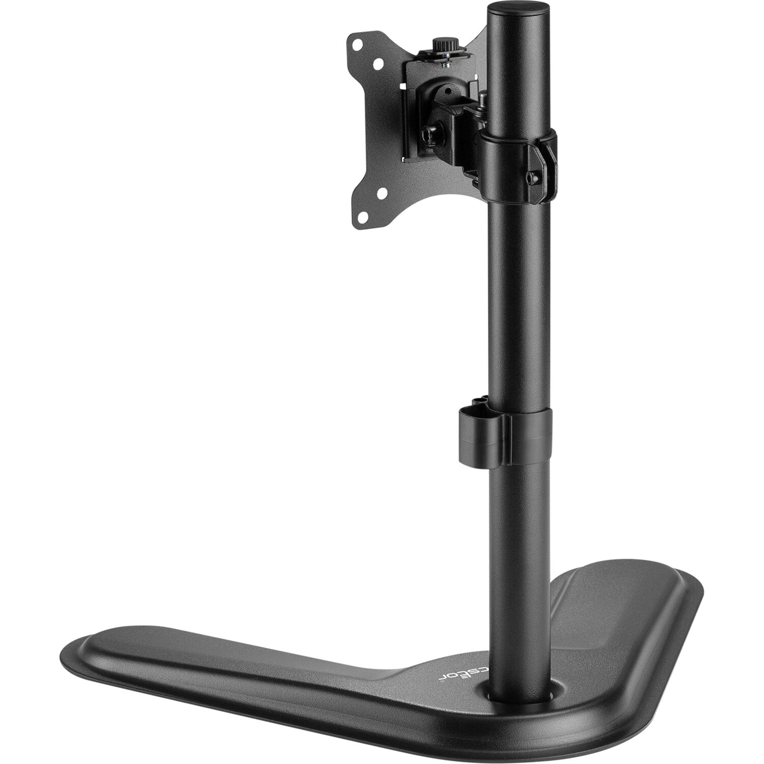 ERGOREACH EP1 premium free-standing pole mount for a single monitor — view 5
