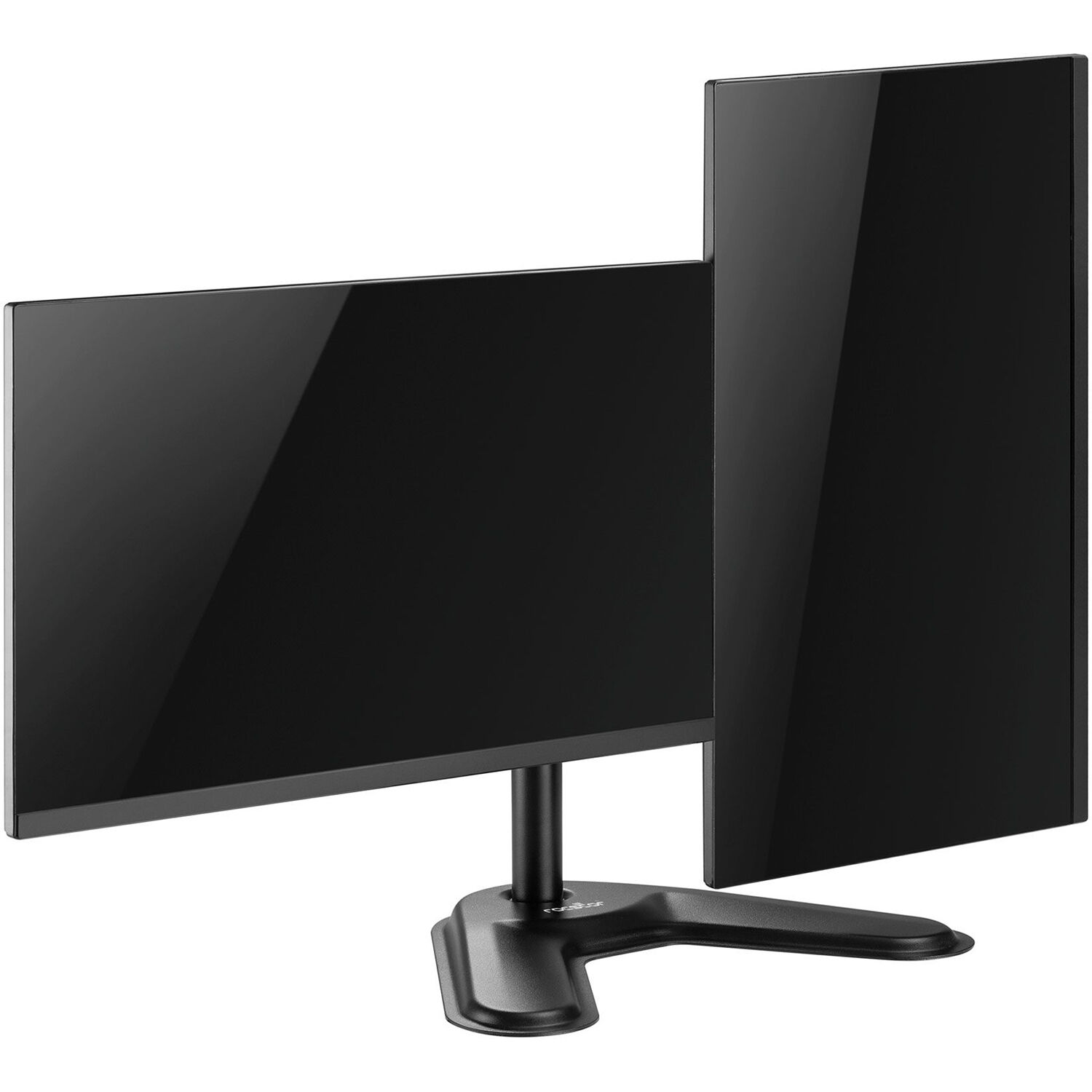 ERGOREACH EP2 premium free-standing dual-screen pole mount monitor stand — view 7