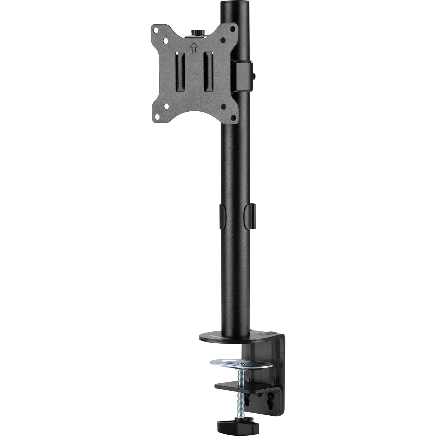 ERGOREACH EP3 single monitor pole mount with C-clamp and grommet installation for displays up to 34 inches — view 4