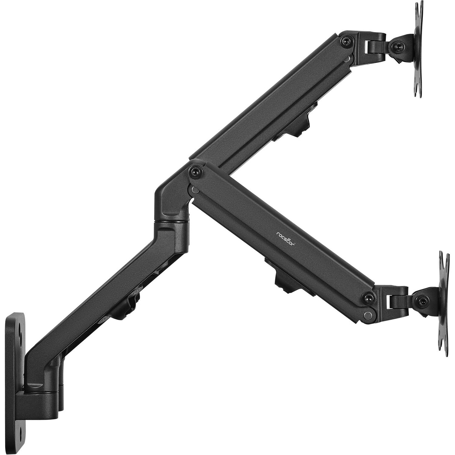 ERGOREACH EW1 premium dual ergonomic monitor arm for two 27-inch displays — view 5