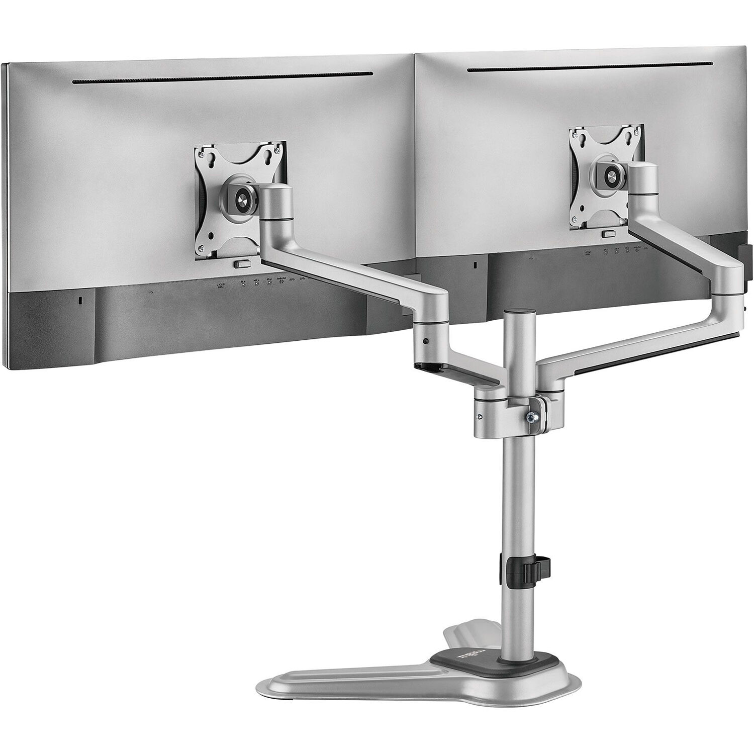 Rocstor ERGOREACH EP11 premium aluminum dual-screen monitor stand for two 32-inch displays — view 10
