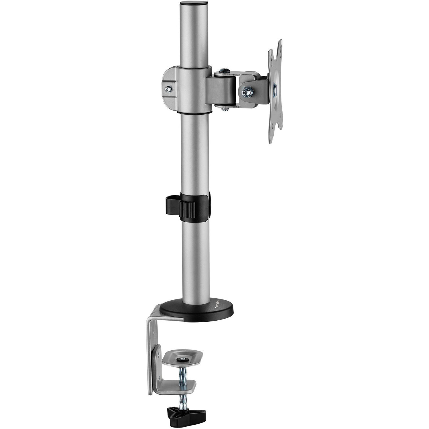 ERGOREACH EP12 single aluminum monitor mount with C-clamp and grommet support — view 4