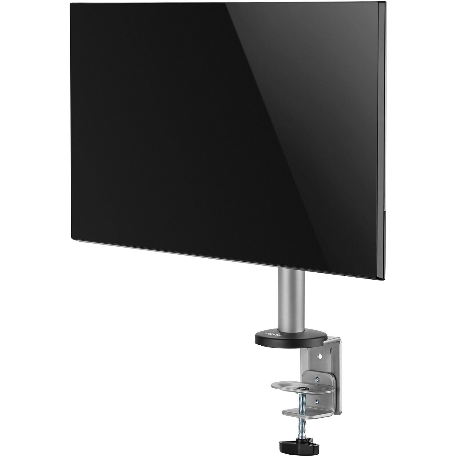ERGOREACH EP12 single aluminum monitor mount with C-clamp and grommet support — view 6