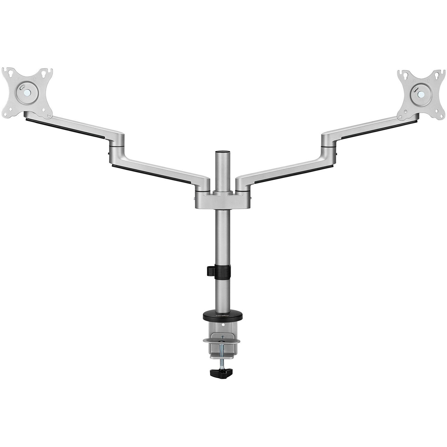 ERGOREACH EP14 premium aluminum articulating dual-screen monitor mount for two displays — view 3