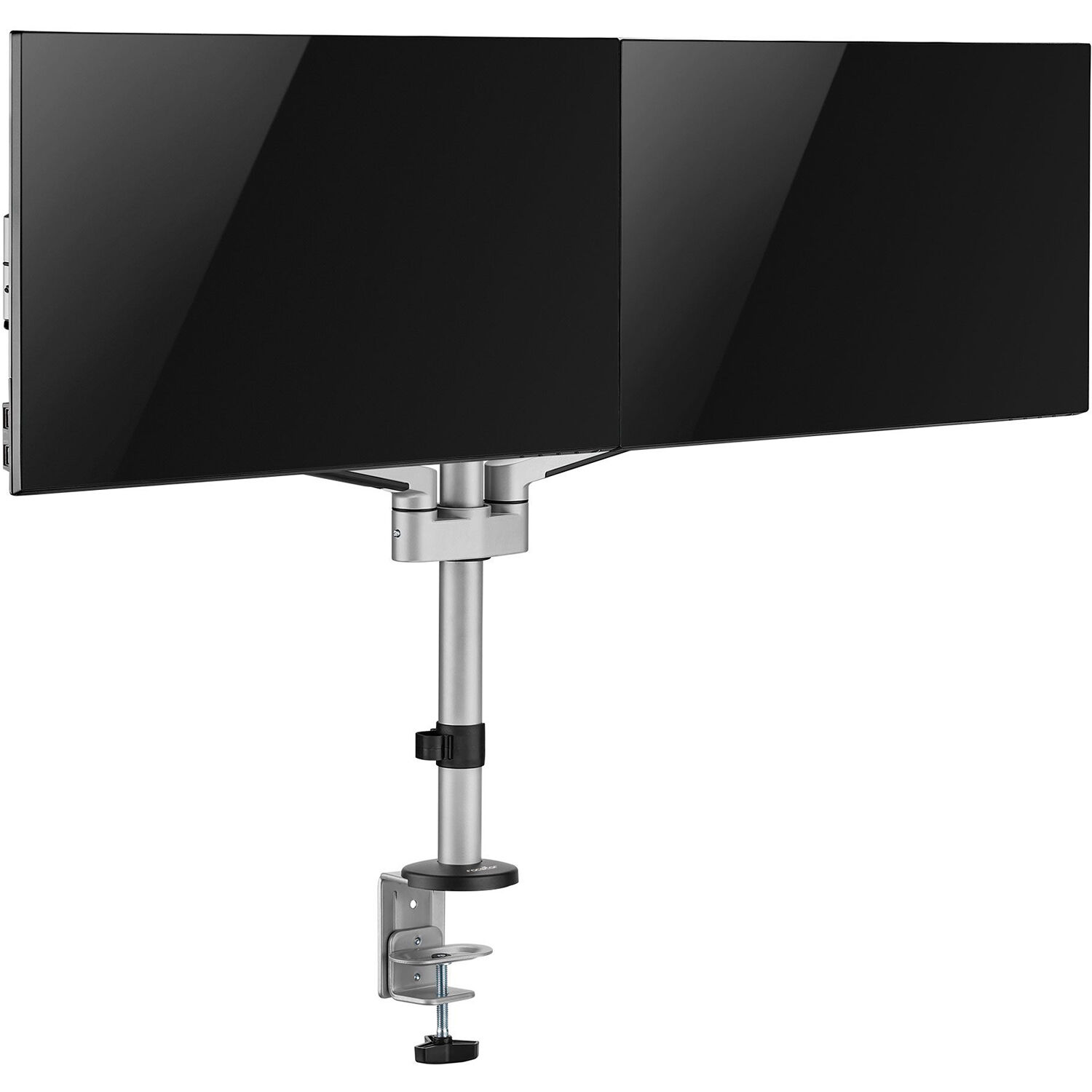 ERGOREACH EP14 premium aluminum articulating dual-screen monitor mount for two displays — view 7