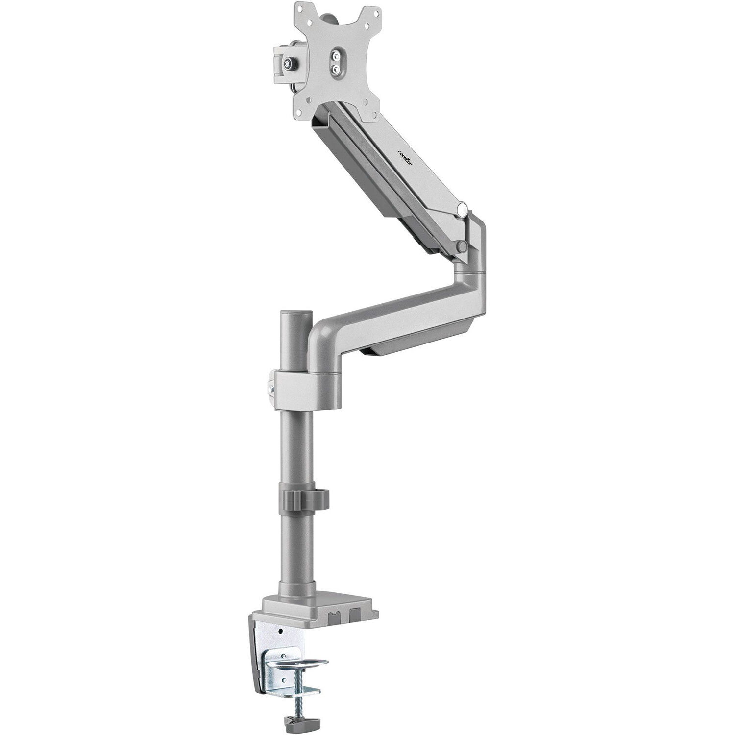 ERGOREACH EP15 aluminum single monitor arm with C-clamp mount — view 3