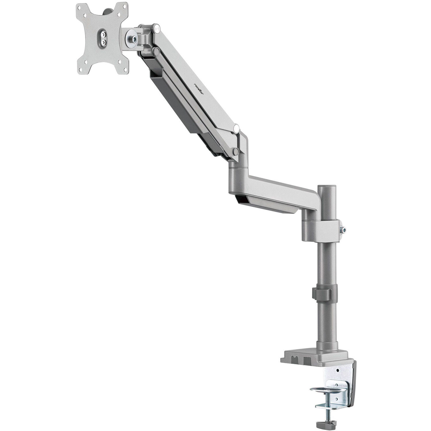 ERGOREACH EP15 aluminum single monitor arm with C-clamp mount — view 4