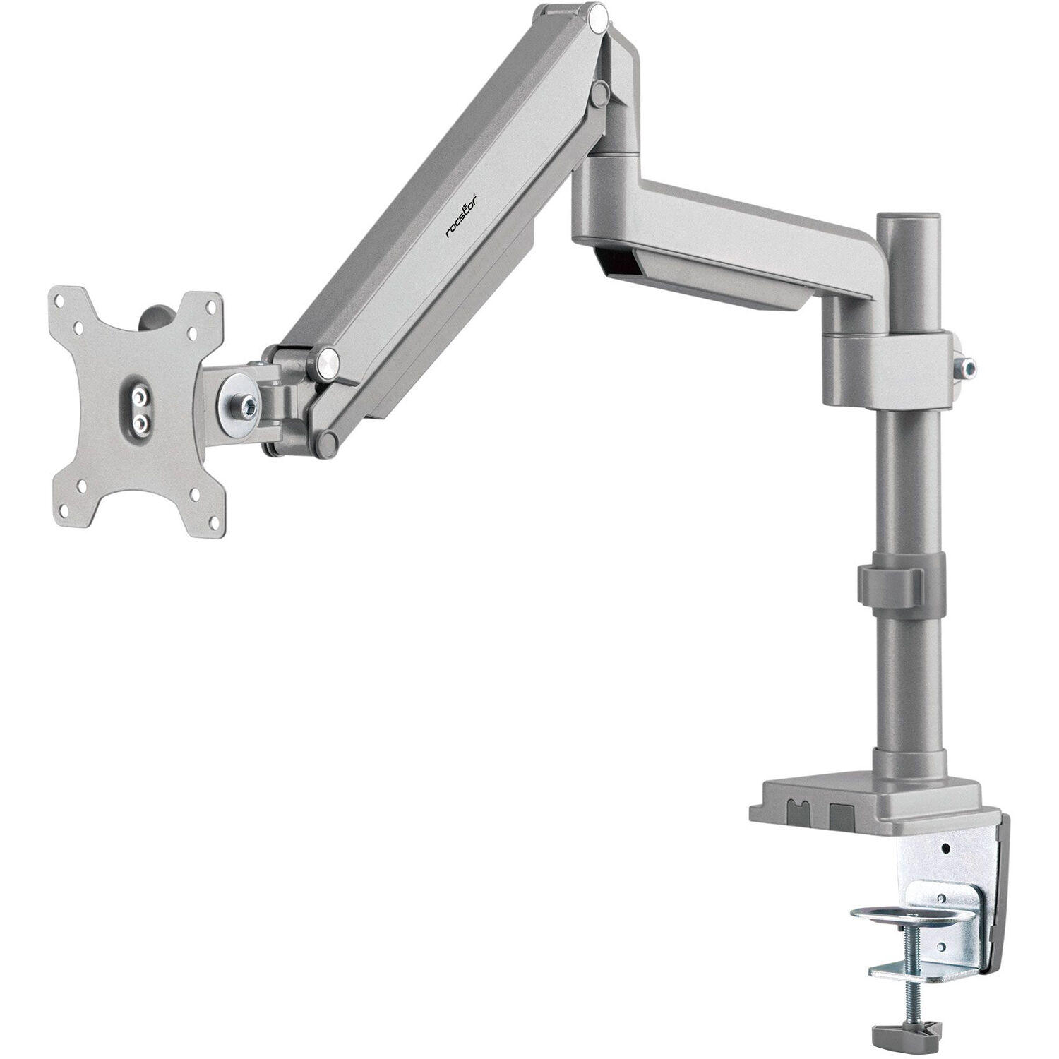 ERGOREACH EP15 aluminum single monitor arm with C-clamp mount — view 5