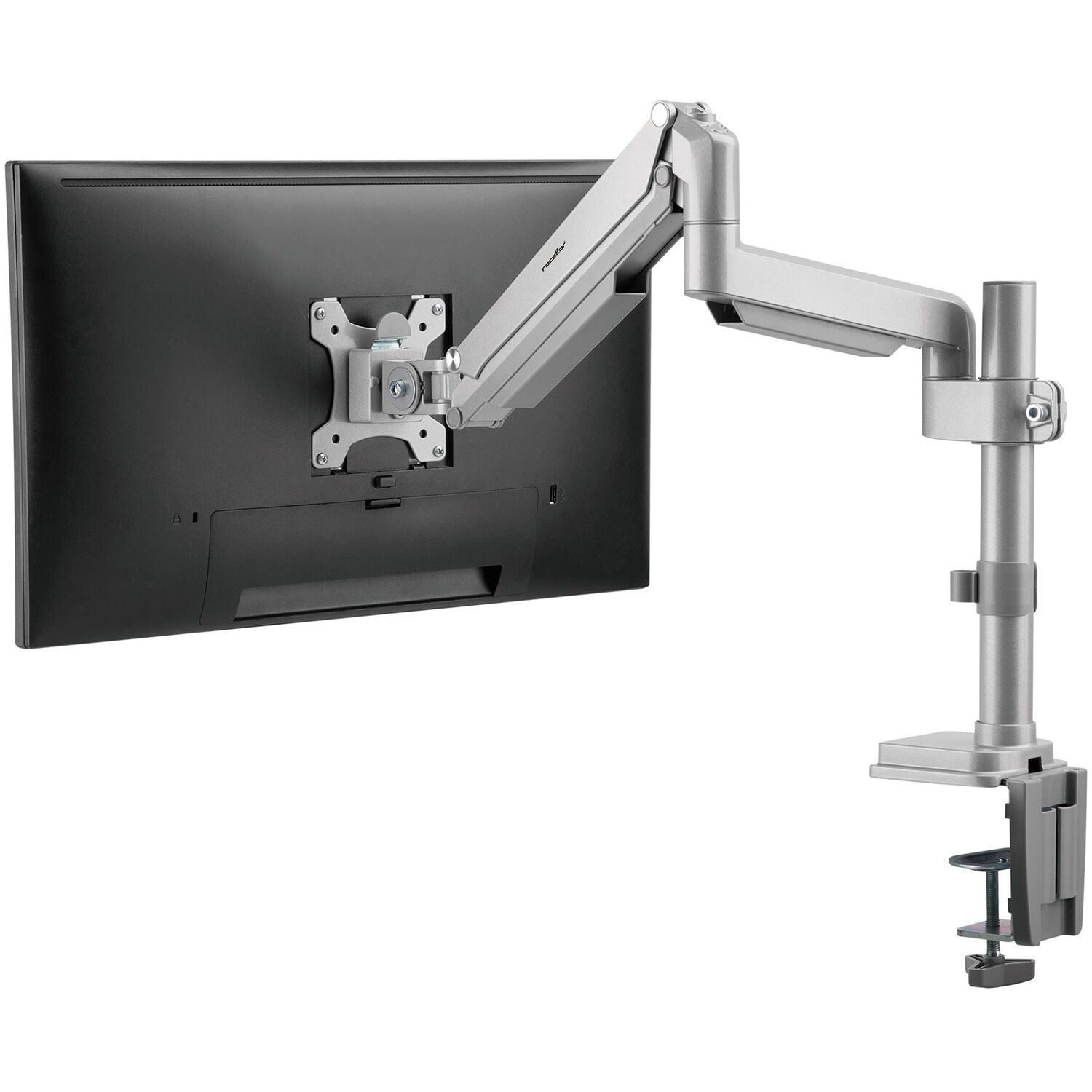 ERGOREACH EP15 aluminum single monitor arm with C-clamp mount — view 7