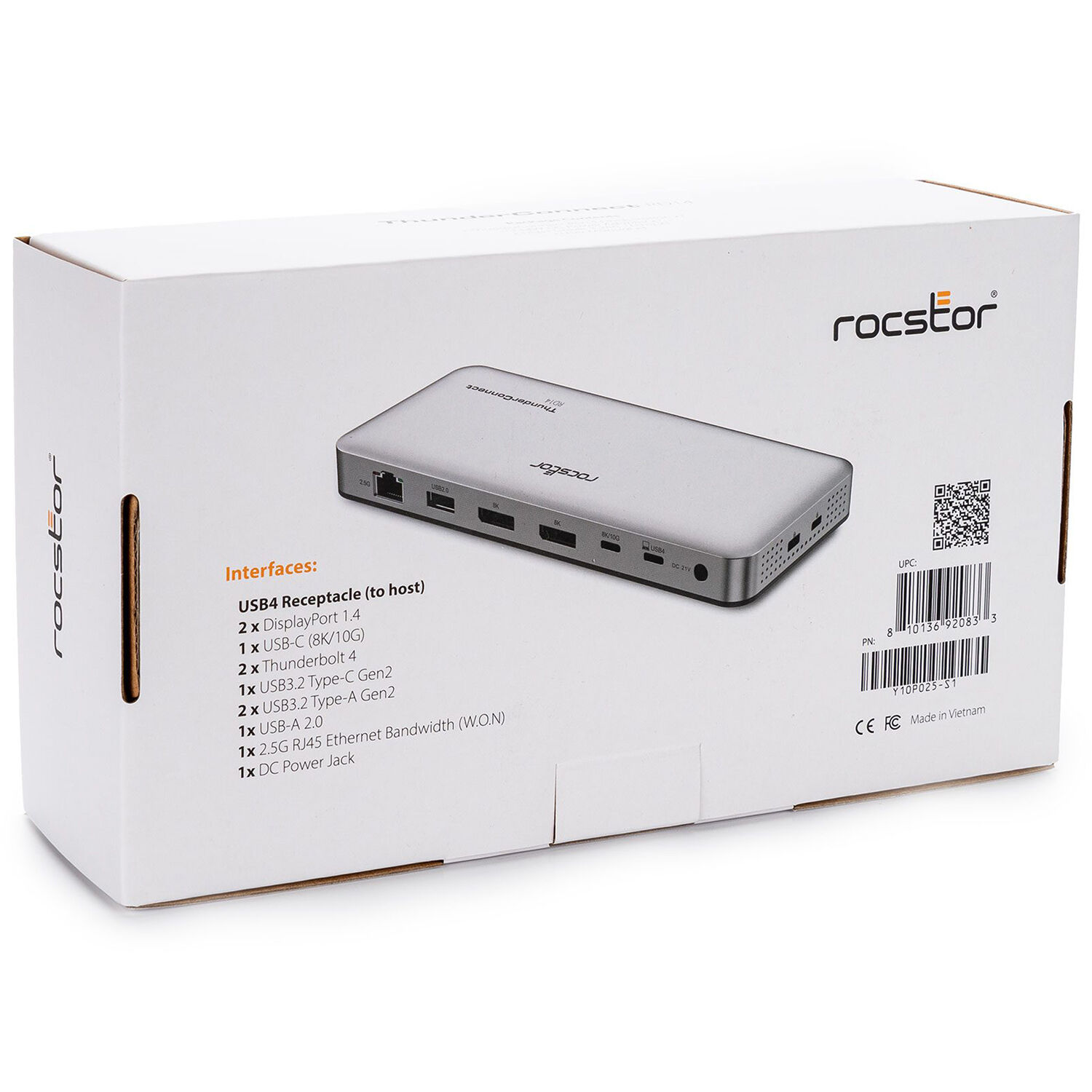 PREMIUM RD14 USB4 40G PORTABLE DOCK - USB4 TO DUAL DISPLAYPORT 8K, USB4 40GBPS, — view 10