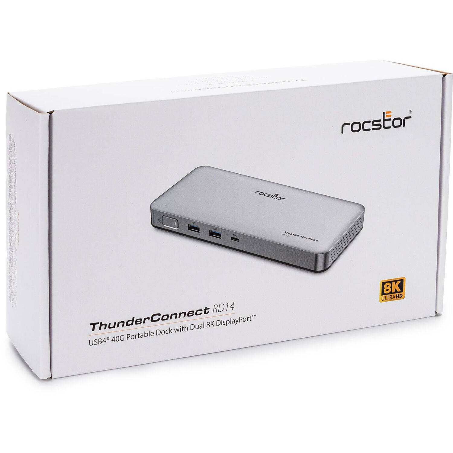 PREMIUM RD14 USB4 40G PORTABLE DOCK - USB4 TO DUAL DISPLAYPORT 8K, USB4 40GBPS, — view 9