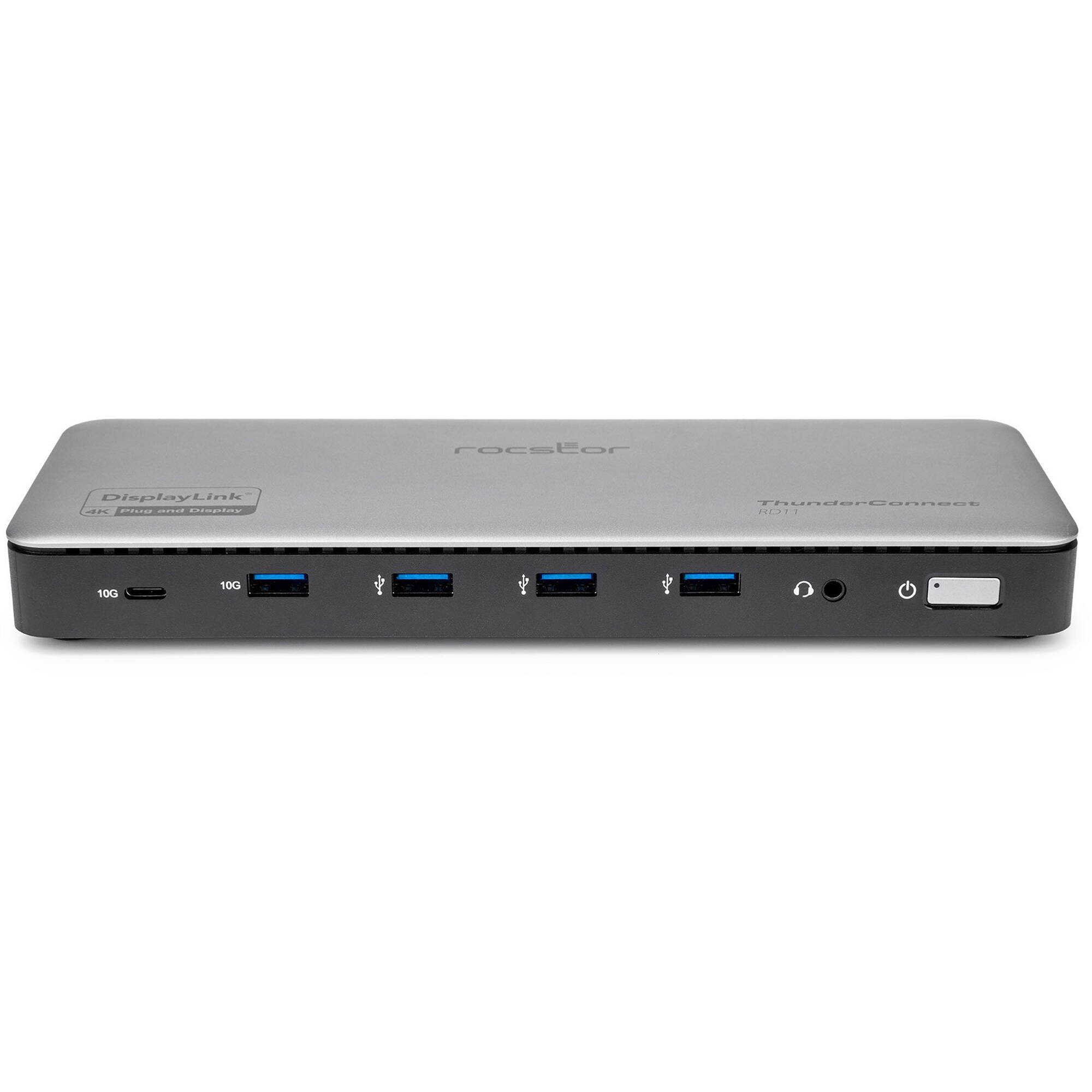 USB-C TRIPPLE DISPLAY RD11 DOCKING STATION - 3X HDMI 4K@60HZ, 2X DISPLAYPORT 4K/ — view 2