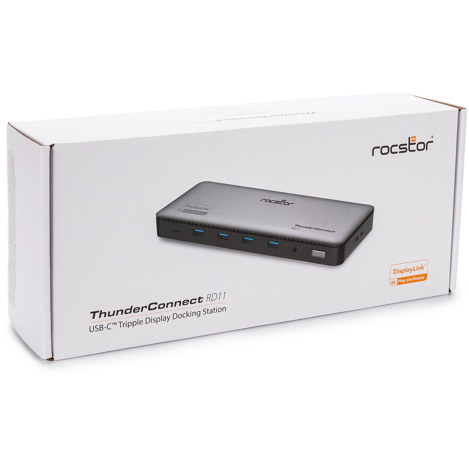 USB-C TRIPPLE DISPLAY RD11 DOCKING STATION - 3X HDMI 4K@60HZ, 2X DISPLAYPORT 4K/ — view 8