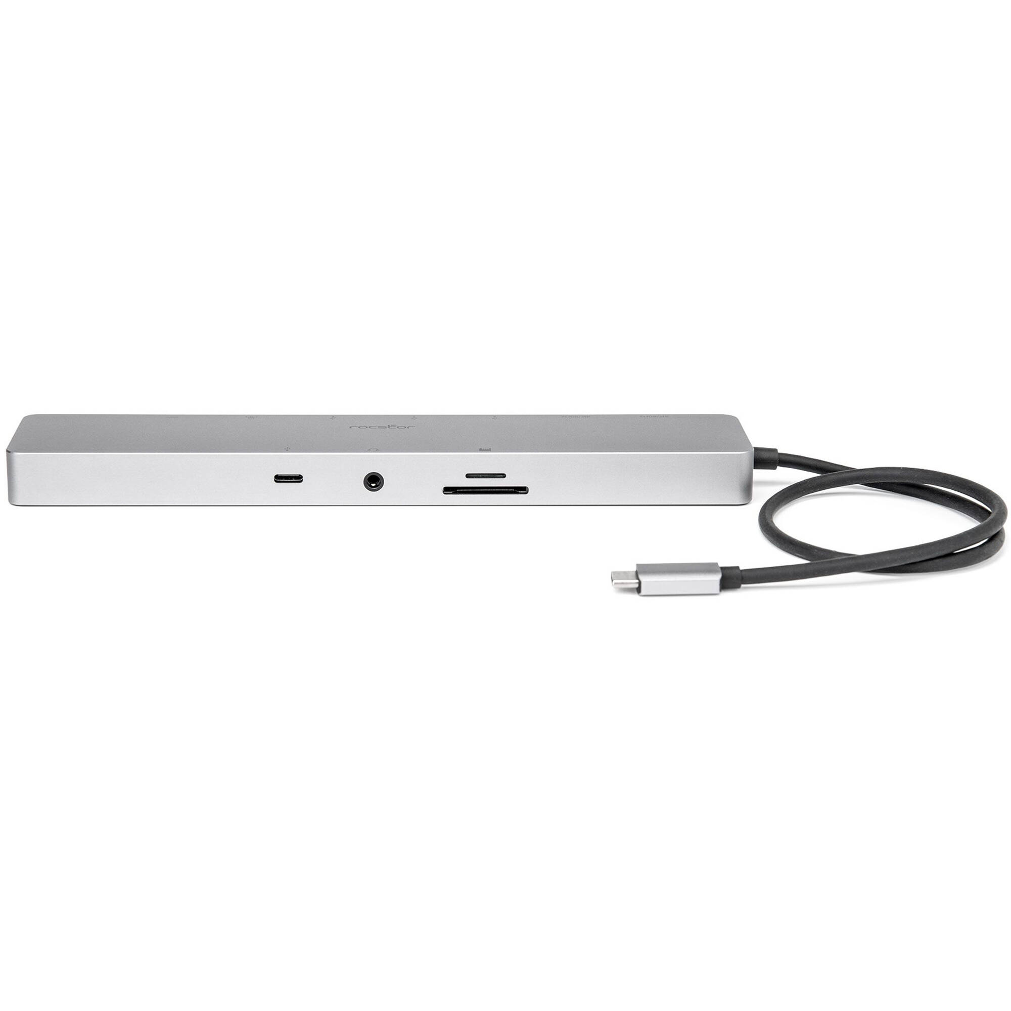 PREMIUM USB-C DUAL DISPLAY PORTABLE DOCK MULTIPORT - 1X 8K@30HZ, 1X 4K@60HZ - 1X — view 2