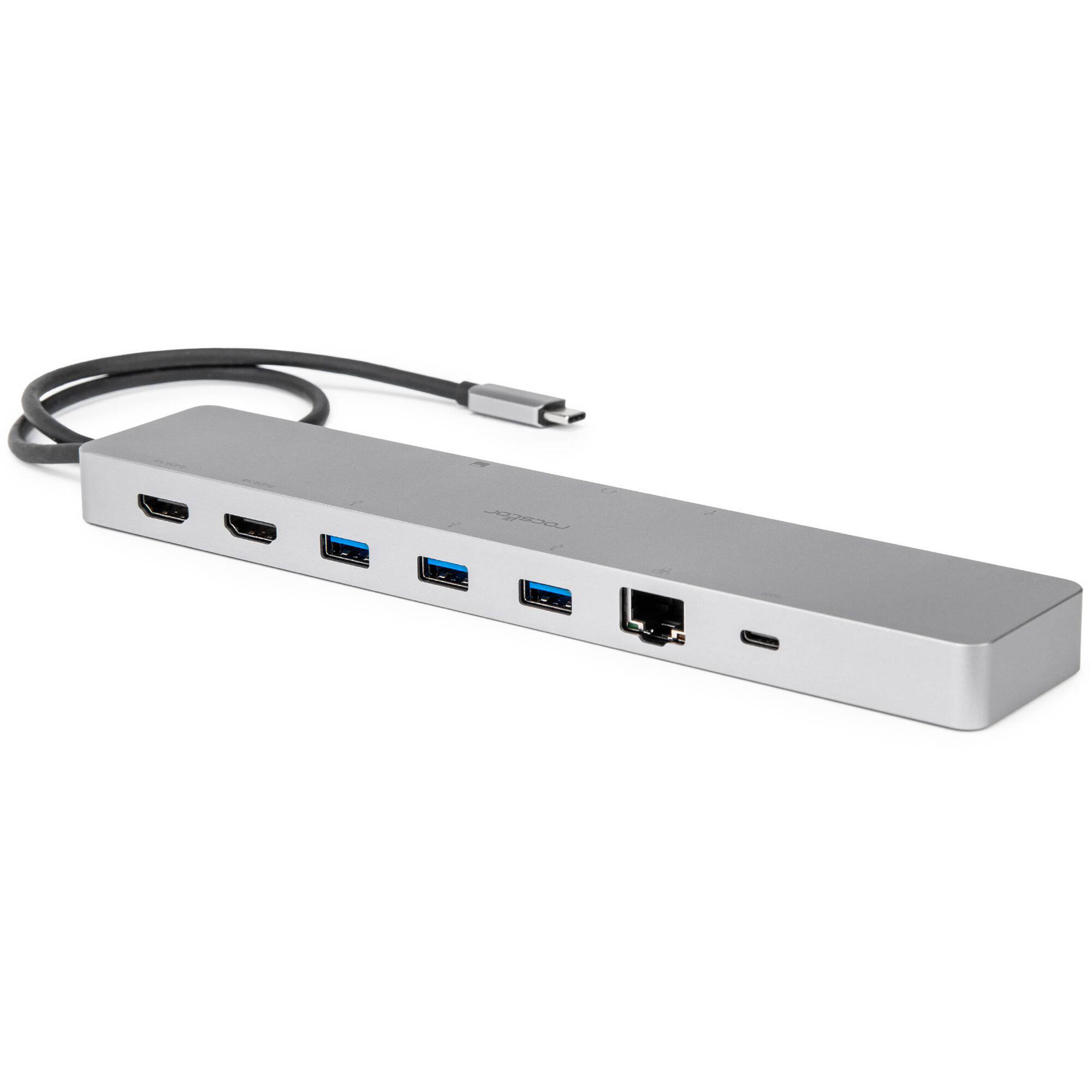 PREMIUM USB-C DUAL DISPLAY PORTABLE DOCK MULTIPORT - 1X 8K@30HZ, 1X 4K@60HZ - 1X — view 4
