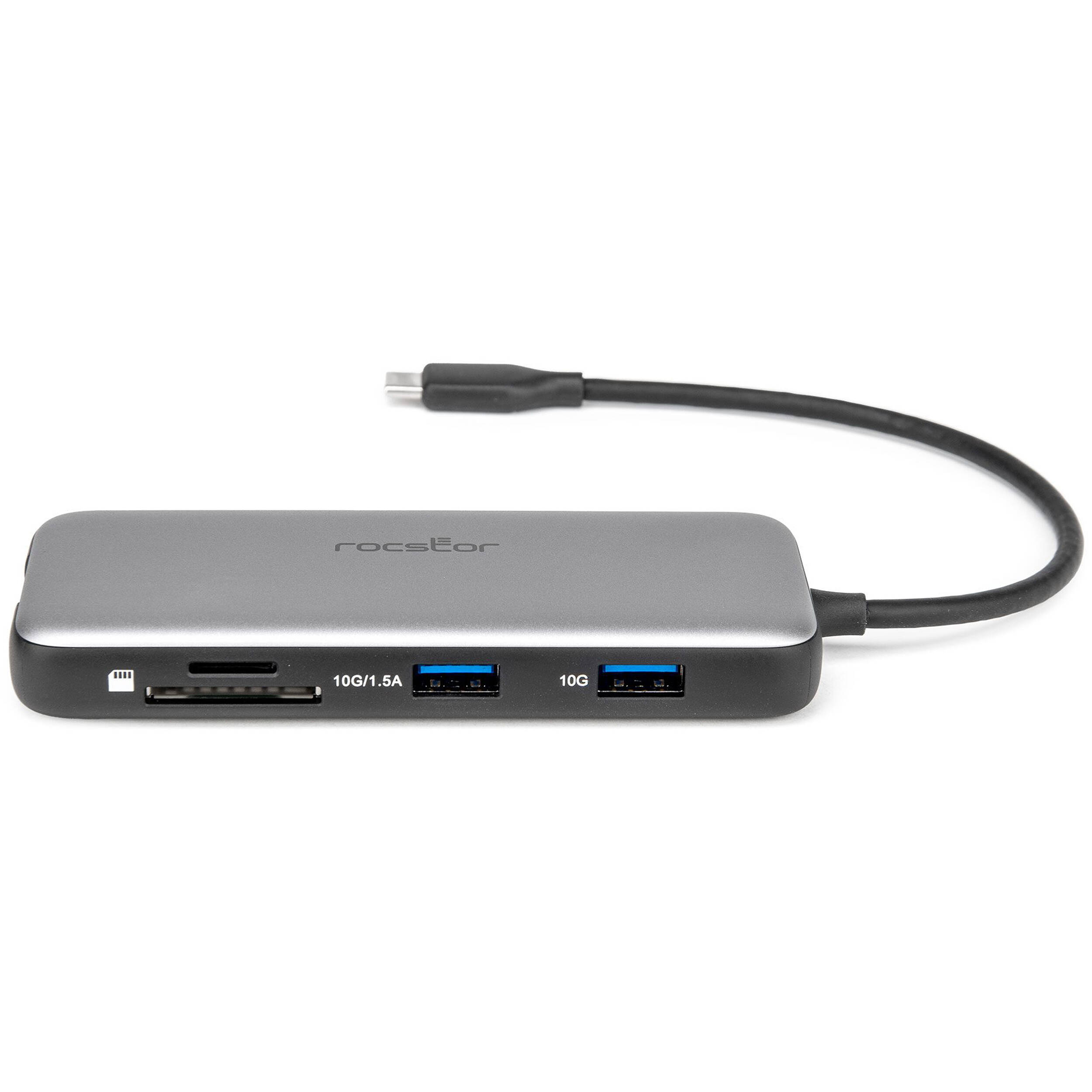 USB-C DUAL HDMI DISPLAY PORTABLE DOCK MULTIPORT WITH DP 1.4 ALT MODE - 2X HDMI 4 — view 5