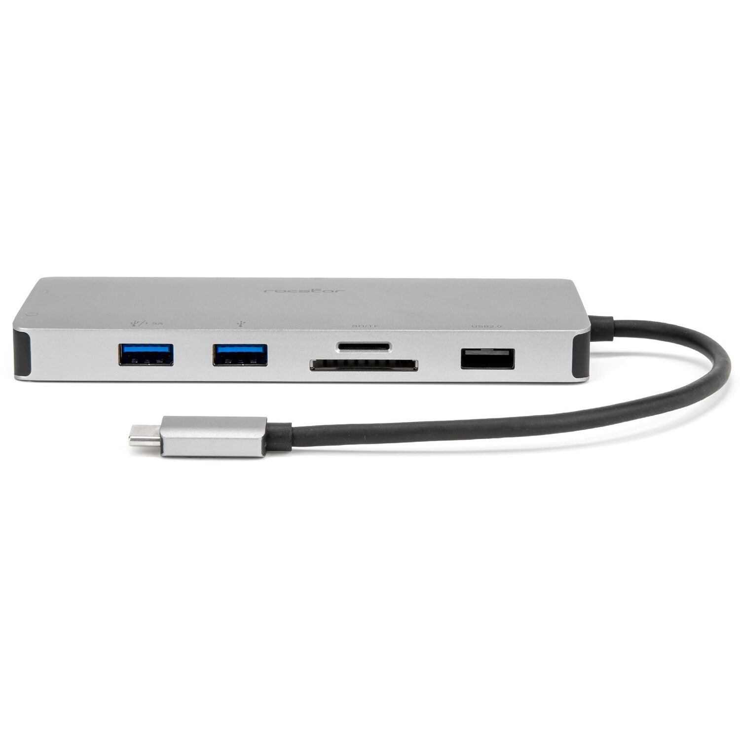 USB-C PORTABLE DOCK MULTIPORT ADAPTER 100W PD 2X HDMI 1X VGA 4X USB-A SD/TF GIGA — view 4