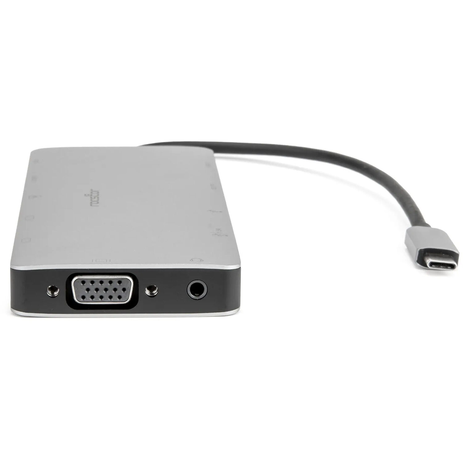 USB-C PORTABLE DOCK MULTIPORT ADAPTER 100W PD 2X HDMI 1X VGA 4X USB-A SD/TF GIGA — view 5