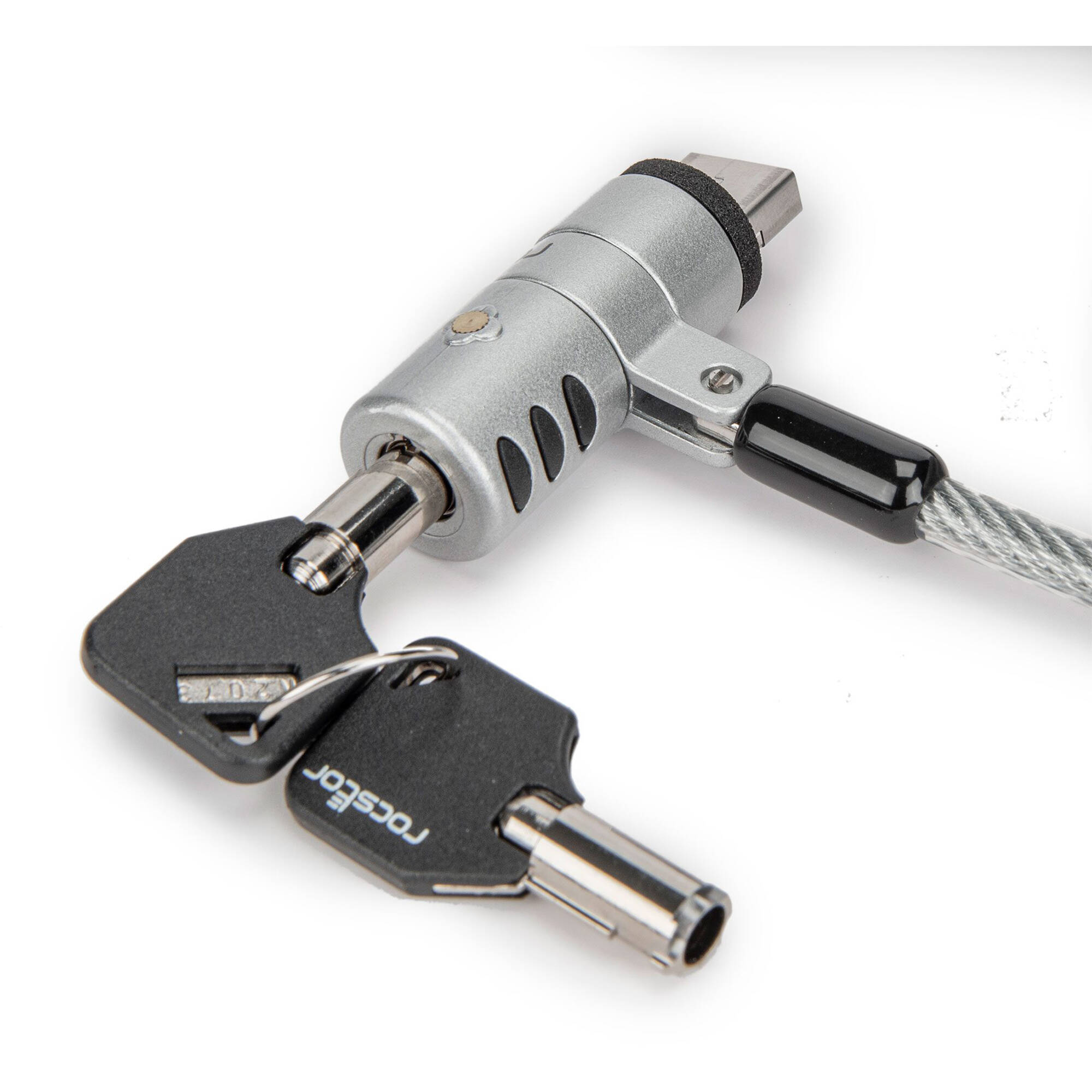 ROCBOLT USB security cable keyed lock for securing USB-connected devices in shared workspaces — view 7