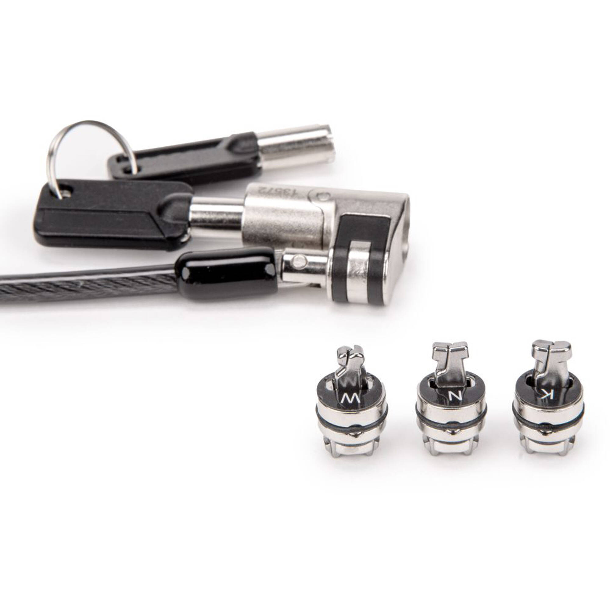 ROCBOLT universal keyed 3-in-1 laptop security lock for standard K-Slot and Nano devices — view 5