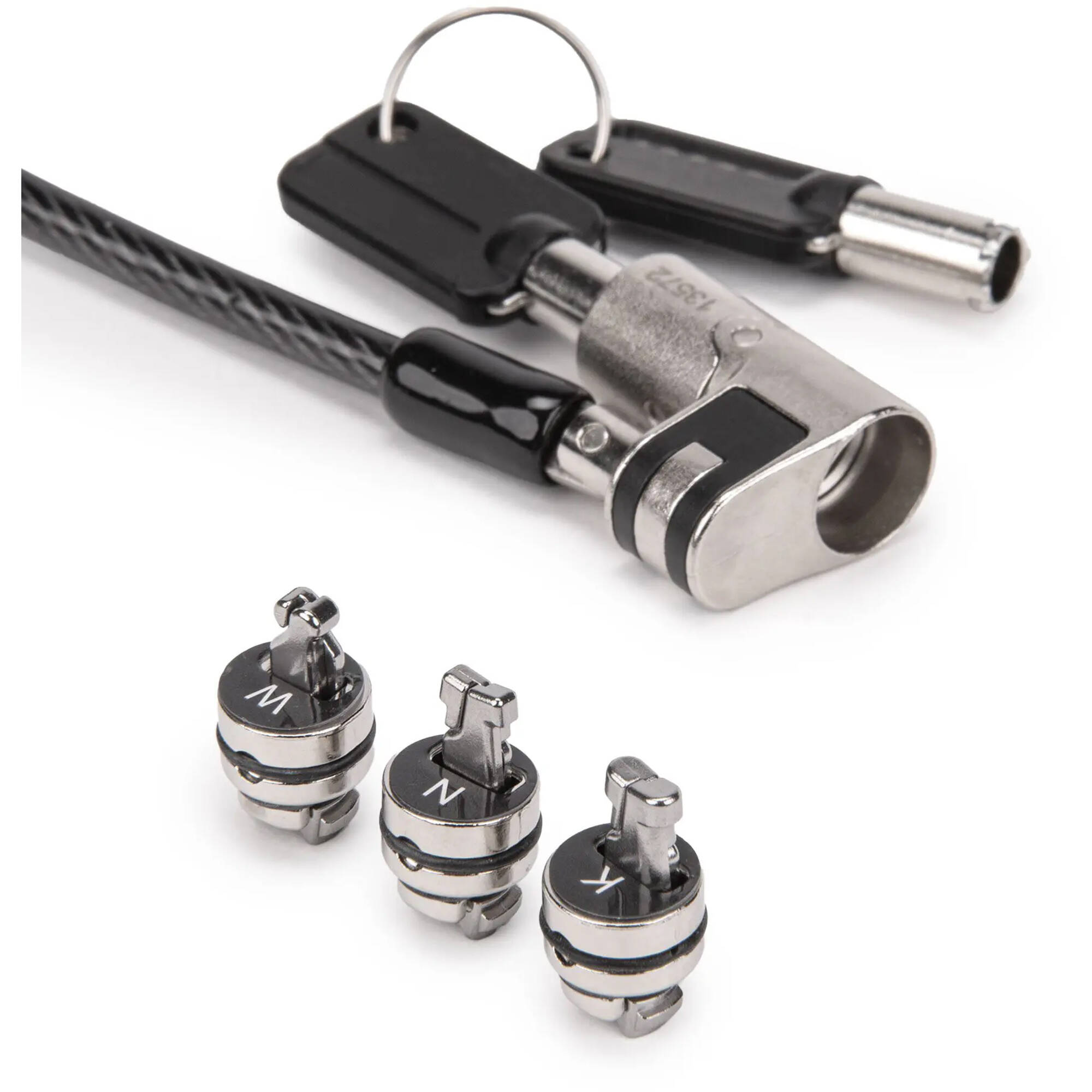 ROCBOLT universal keyed 3-in-1 laptop security lock for standard K-Slot and Nano devices — view 6