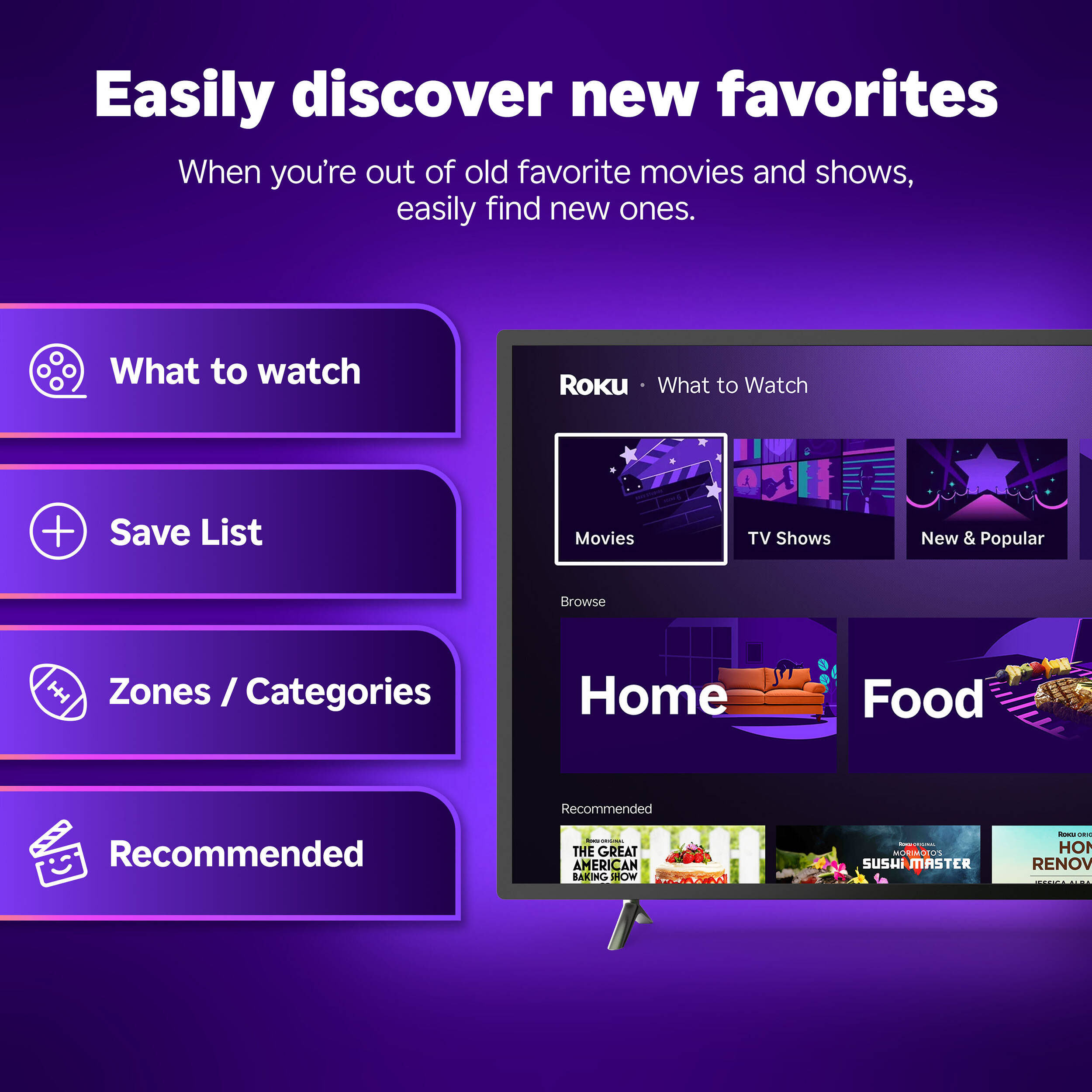 Roku Streaming Stick 3840R compact 4K HDR streaming device — view 3