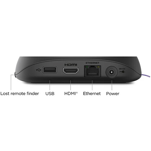 Roku Ultra 4850R streaming player for 4K playback with Ethernet and Dolby Atmos — view 2