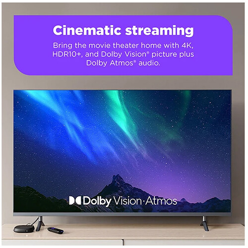 Roku Ultra 4850R streaming player for 4K playback with Ethernet and Dolby Atmos — view 8