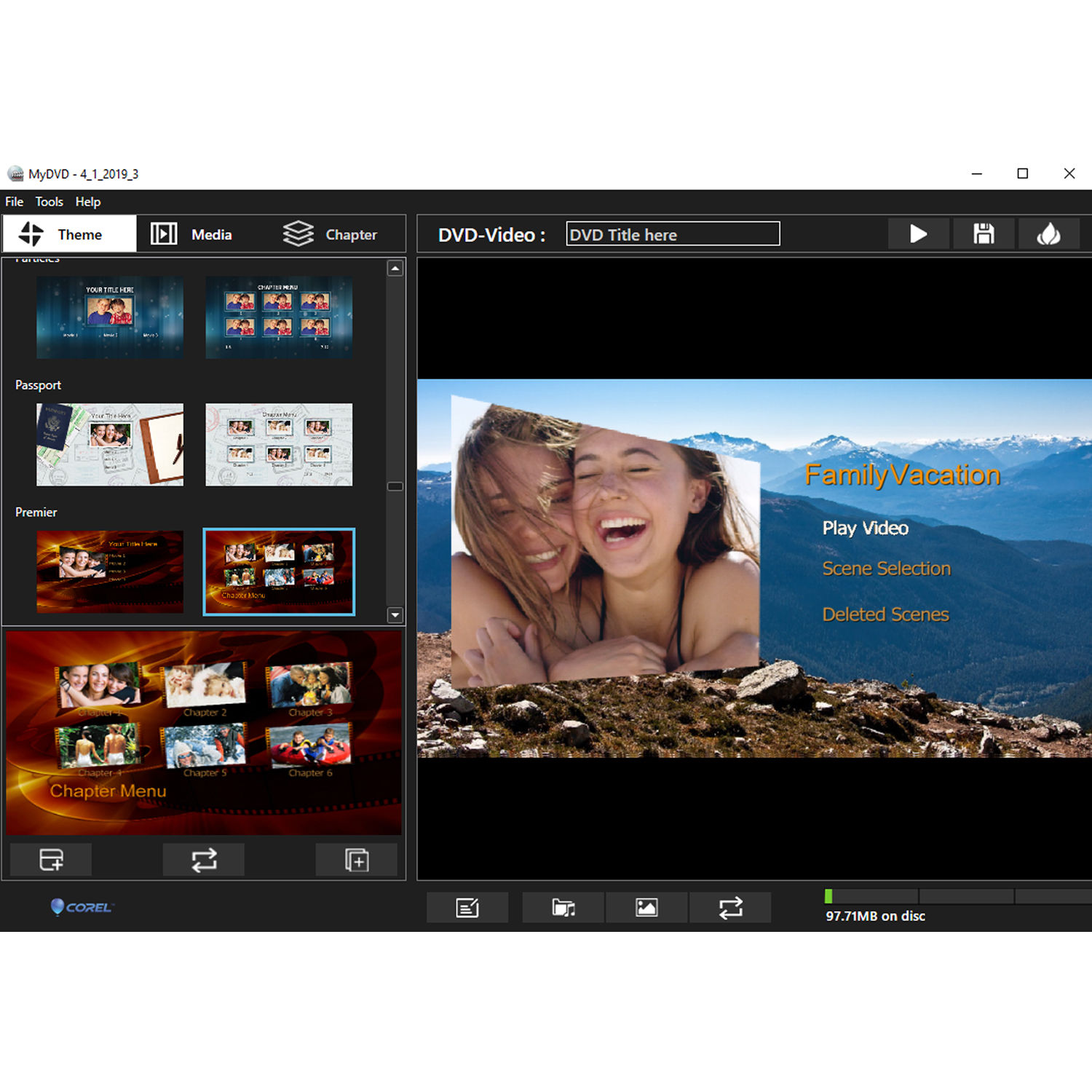 Roxio Easy CD & DVD Burning 2 software for creating and copying CDs and DVDs on Windows — view 6