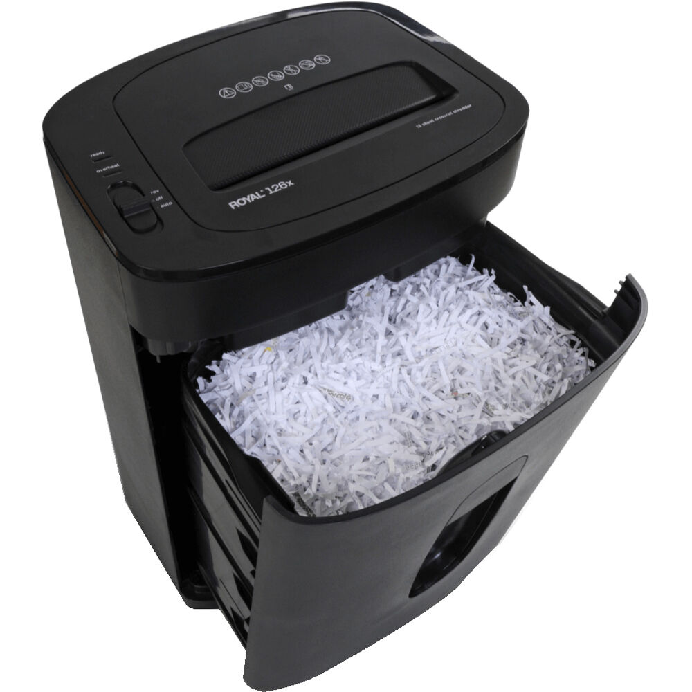 126X 12 sht Crosscut Shredder — view 3