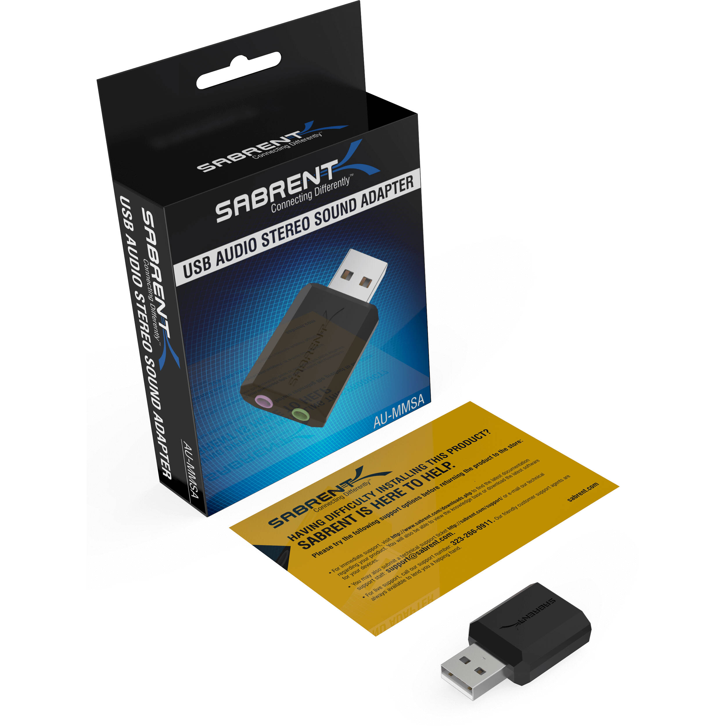 SABRENT USB EXTERNAL STEREO ADAPTER FOR PC — view 8