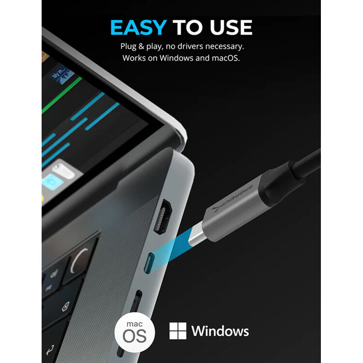 SABRENT USB-C MULTI-CARD READER CFX B. CFAST 2.0. MICROSD/SD — view 5