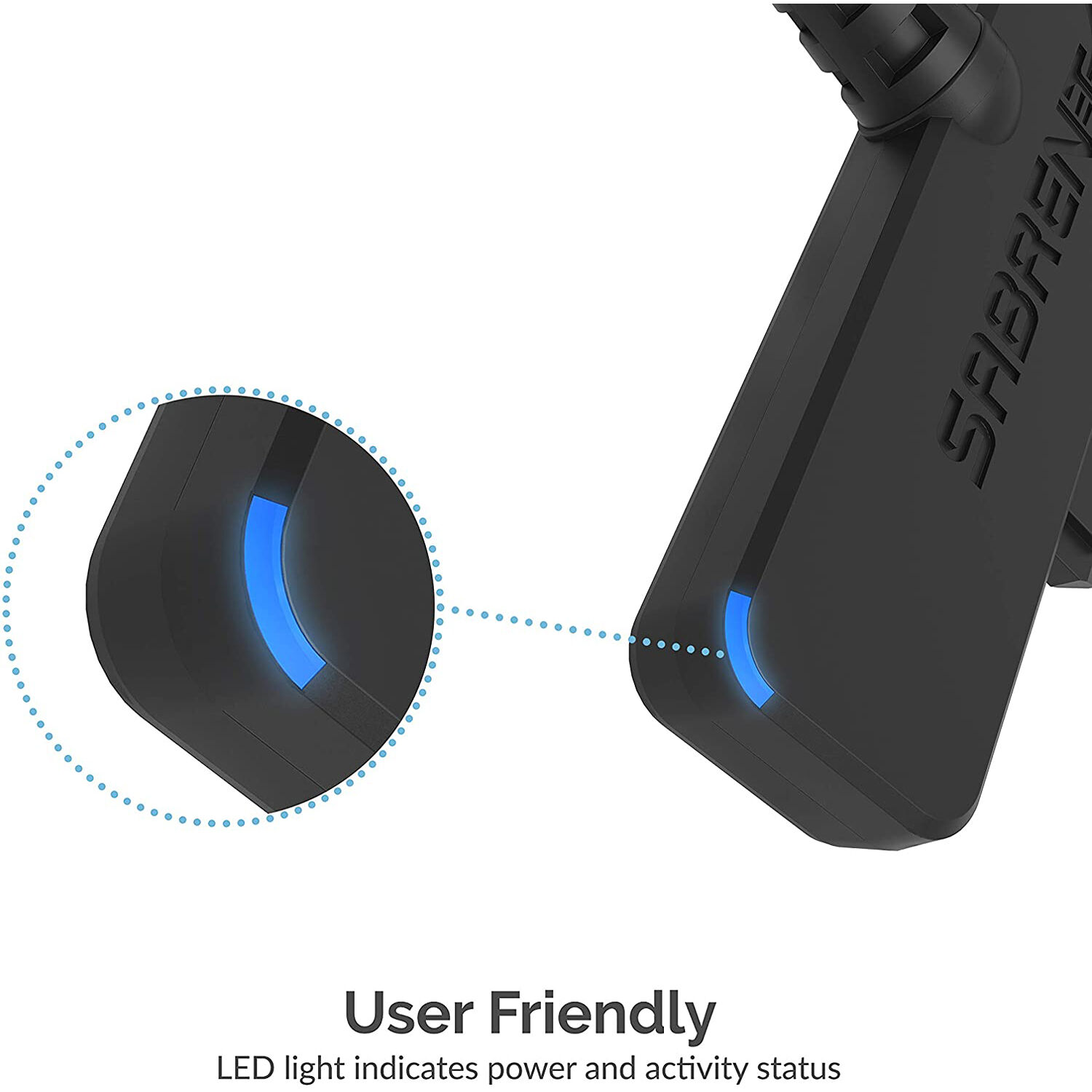 SABRENT USB-A 3.1 TO 2.5IN SSD SATA HARD DRIVE ADAPT — view 5