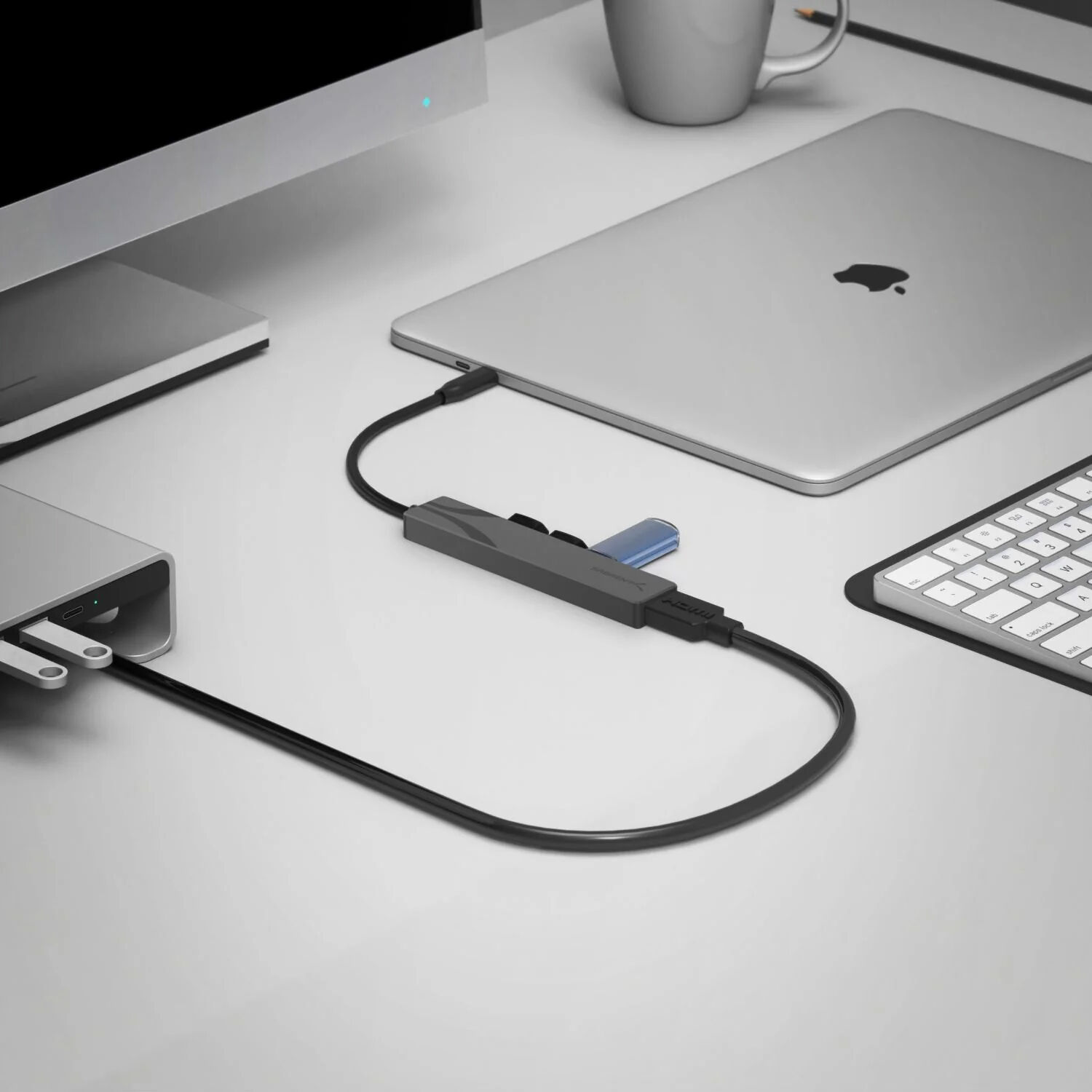 SABRENT USB-C HUB. 90W PD. 4K 60HZ 3 USB A PORTS. HDMI — view 7