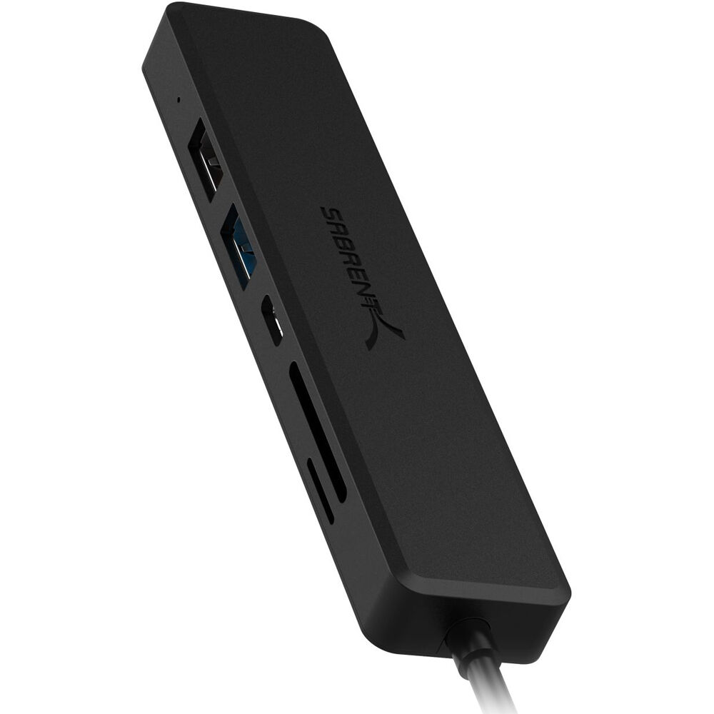 SABRENT USB TYPE-C HUB 4K HDMI PD SD/MICROSD — view 2