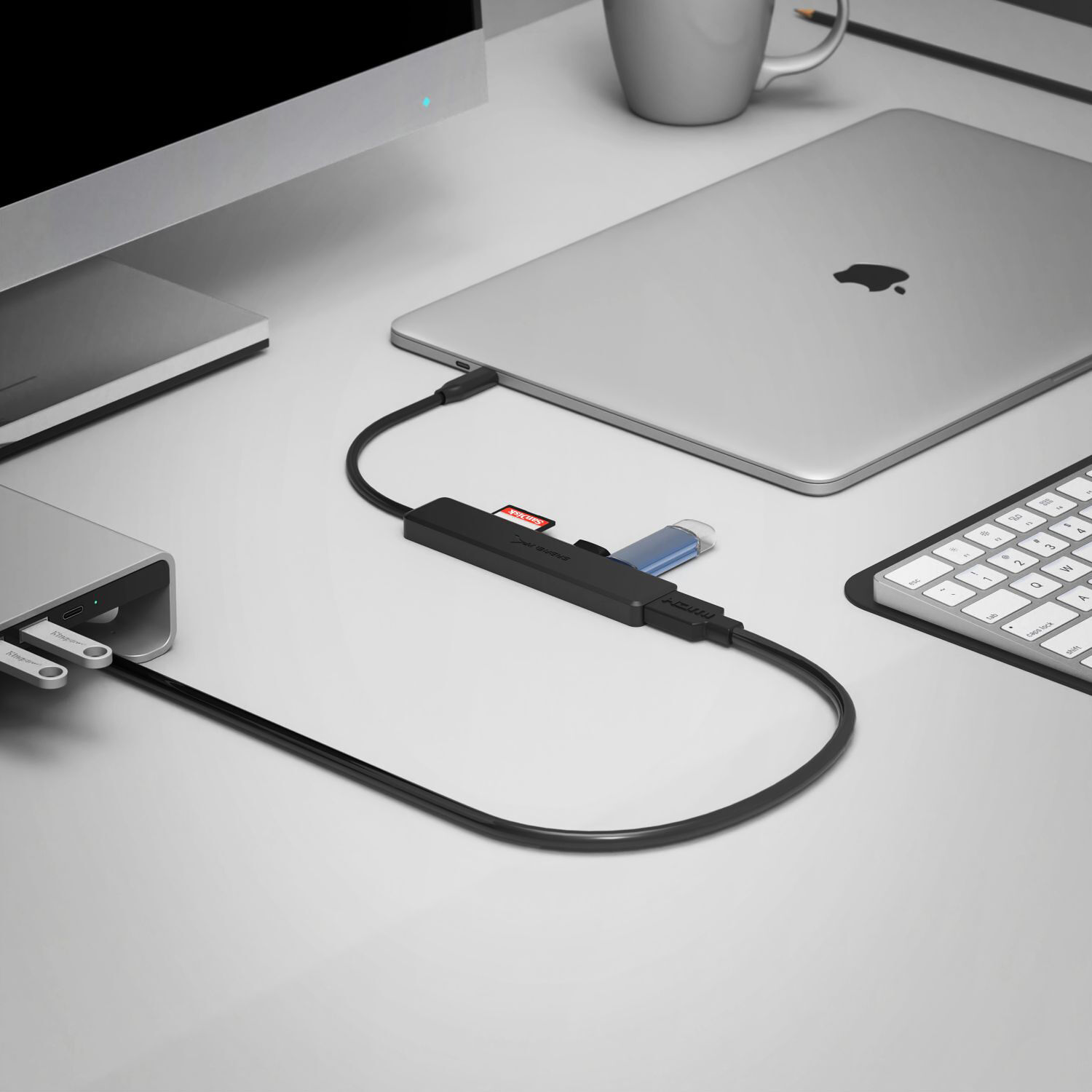 SABRENT USB TYPE-C HUB 4K HDMI PD SD/MICROSD — view 7