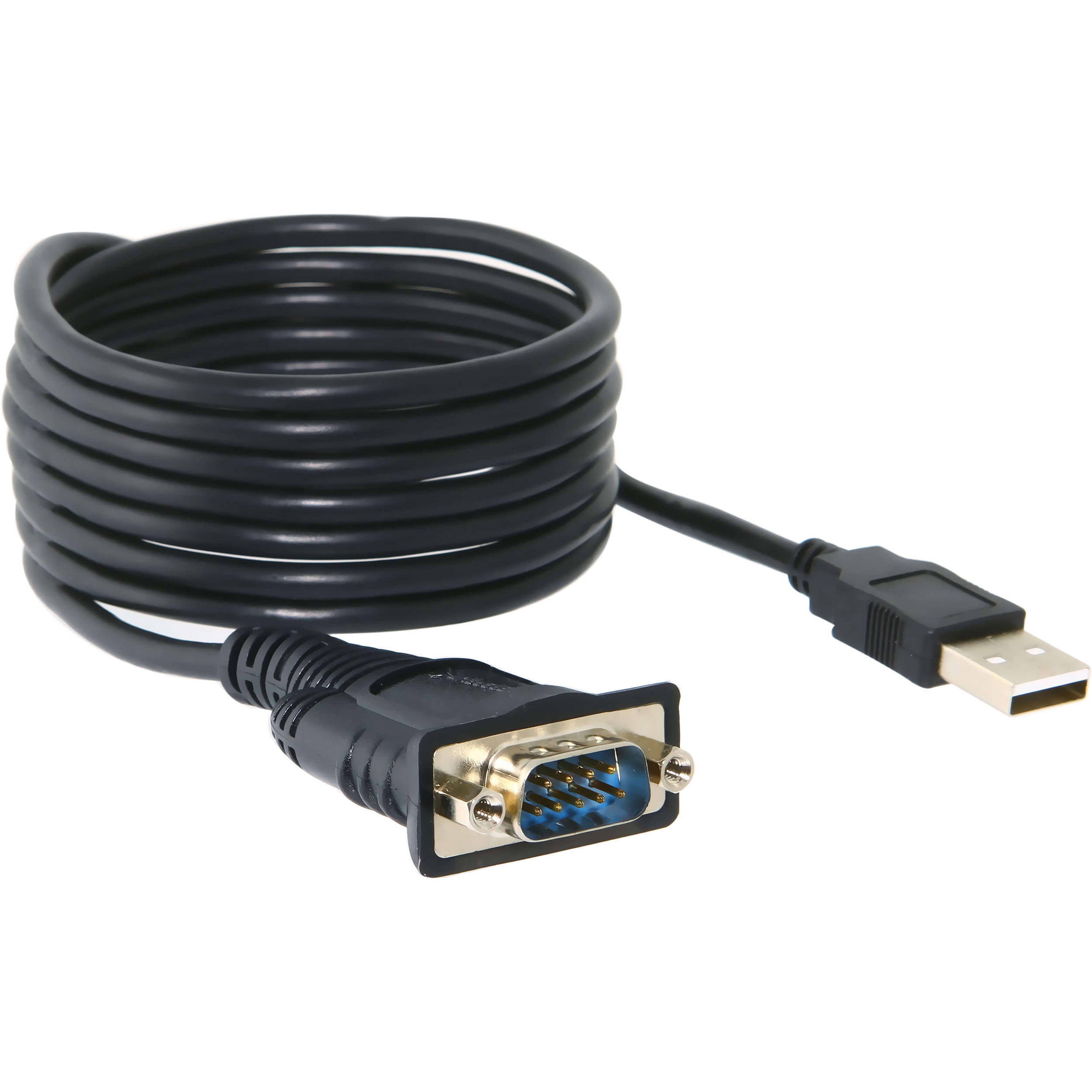 Sabrent 6ft USB Serial Db9 Cable 6 Ftdi Chipset Thumbscrews