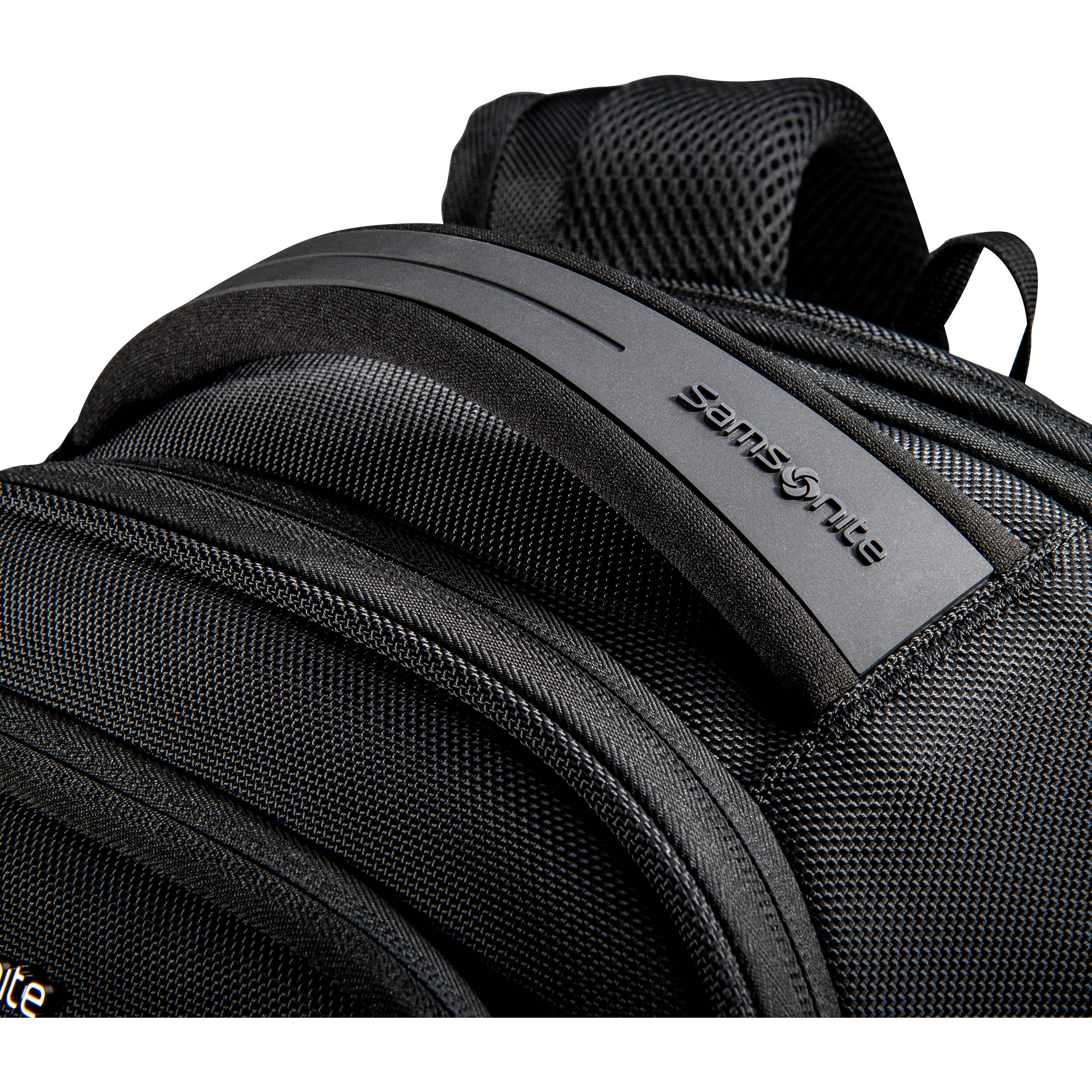 Samsonite XENON 4 Large Expandable Backpack in black for business travel and commuting — view 7