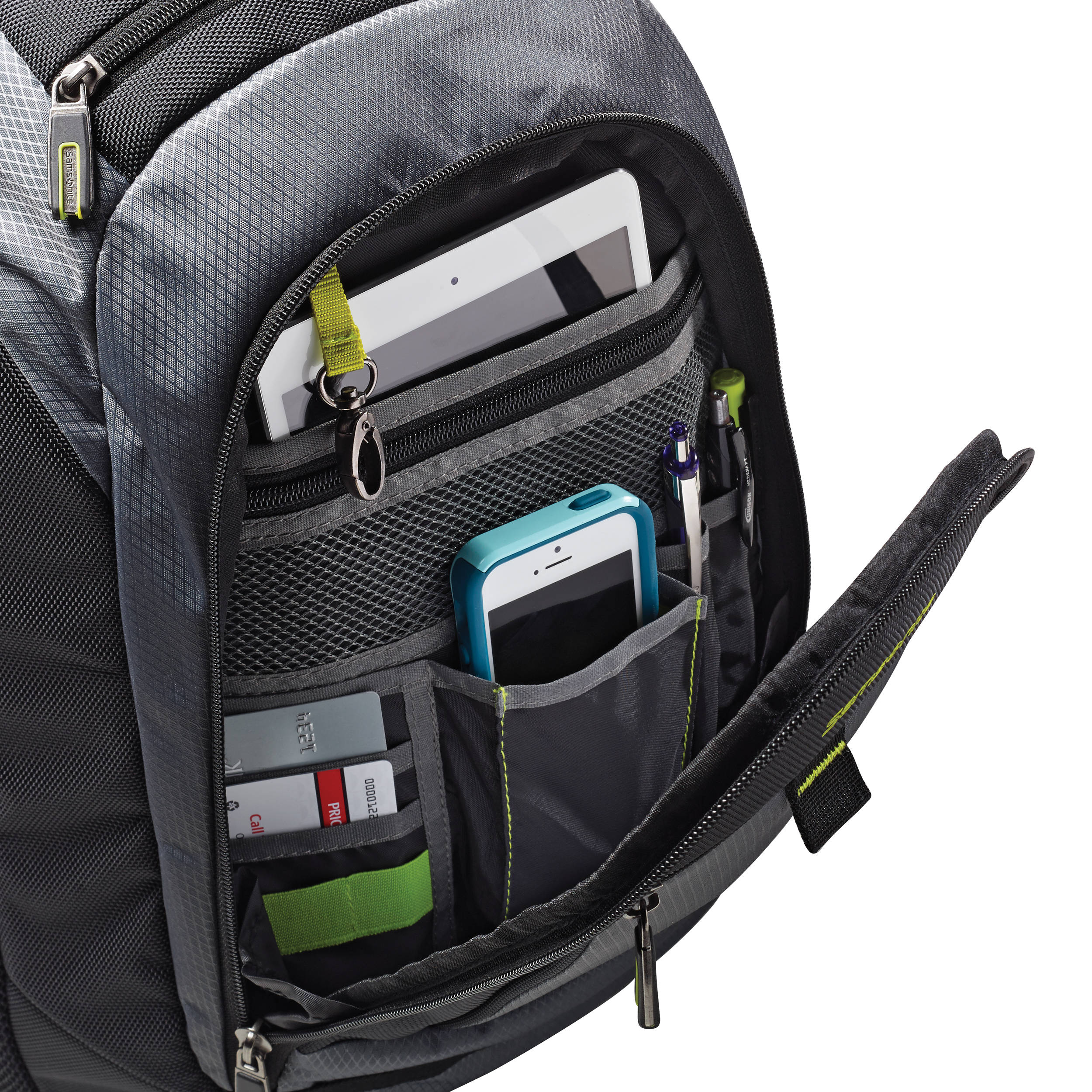 17" TECTONIC 2 LARGE BACKPACK, BLK/BLK — view 12