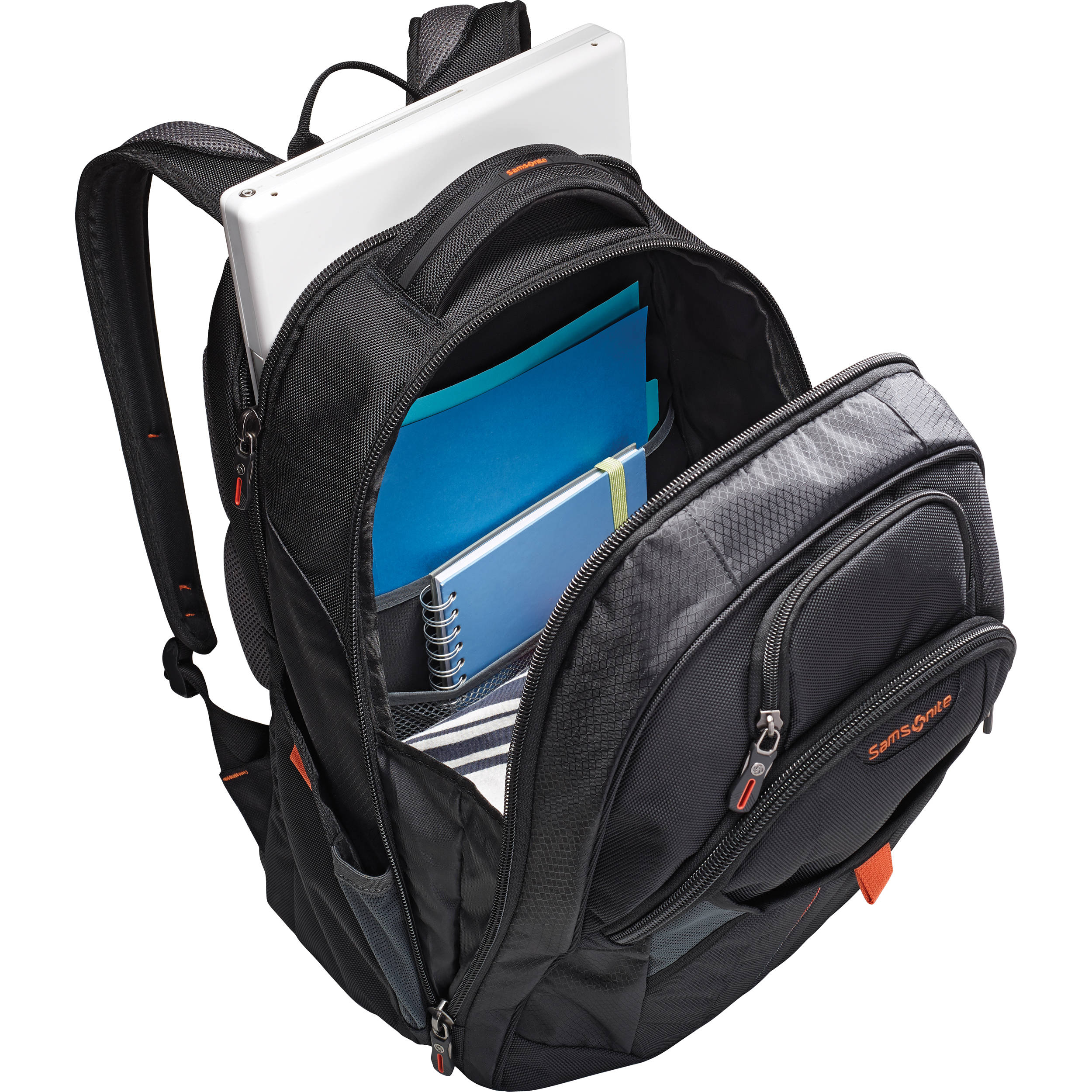 17" TECTONIC 2 LARGE BACKPACK, BLK/BLK — view 4