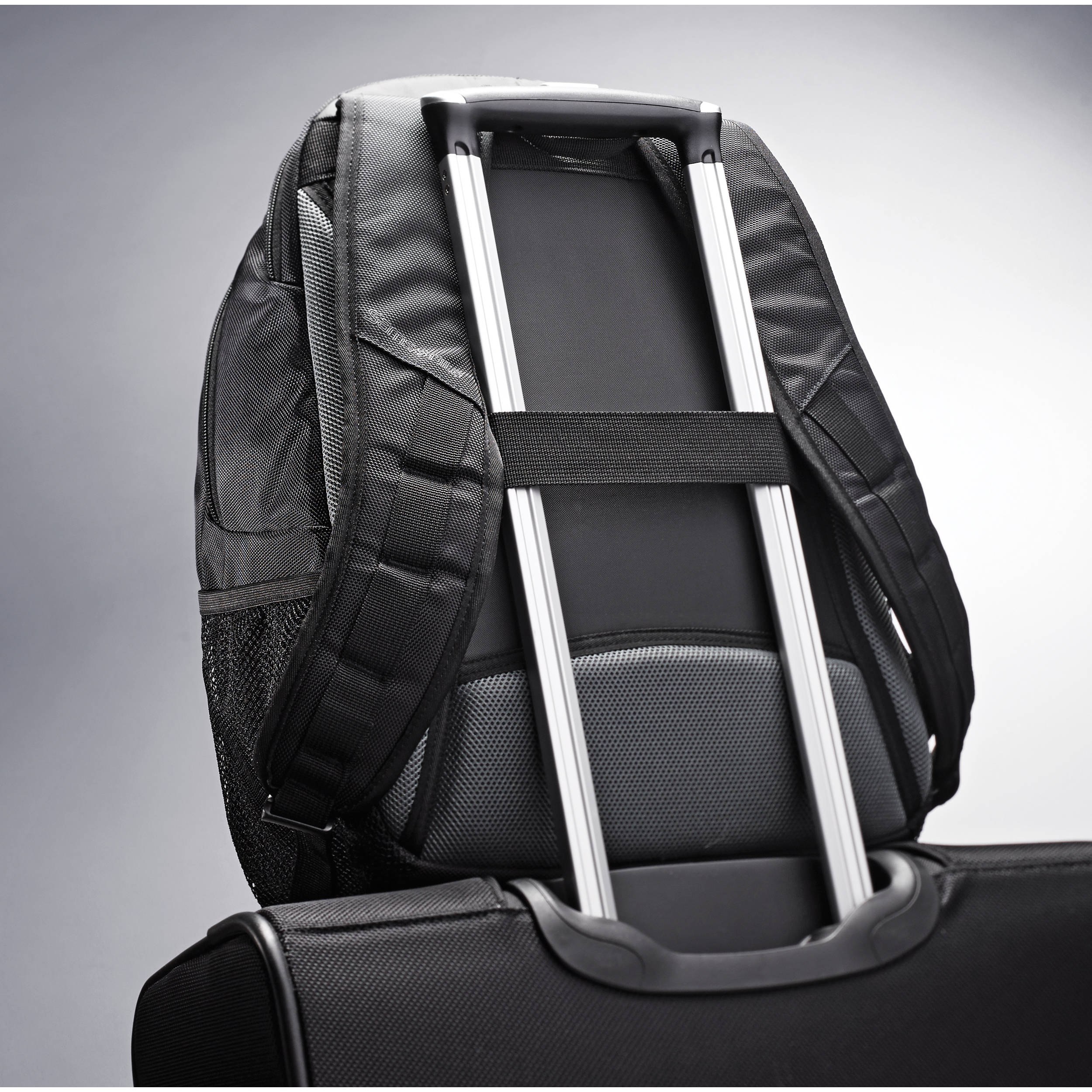 17" TECTONIC 2 LARGE BACKPACK, BLK/BLK — view 5