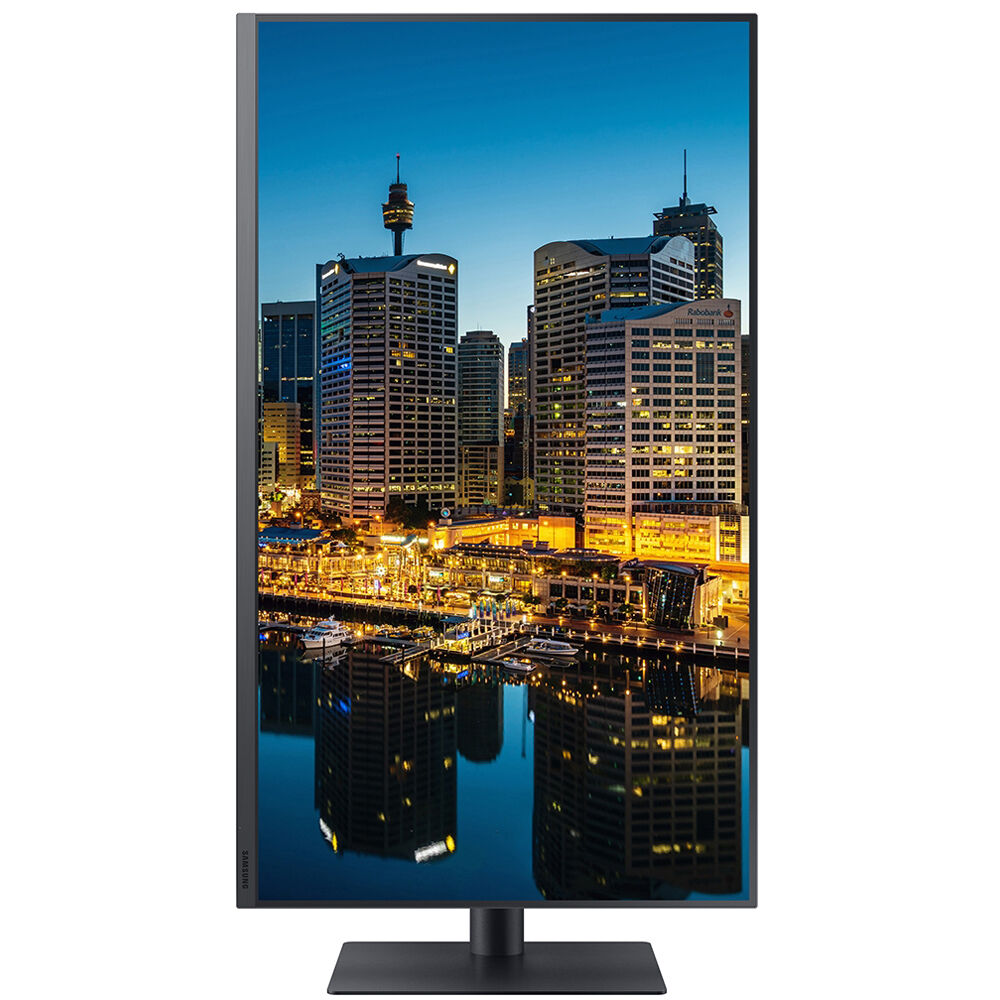 Samsung F32TU874VN 32-inch 4K UHD VA monitor with adjustable stand and enterprise connectivity — view 3