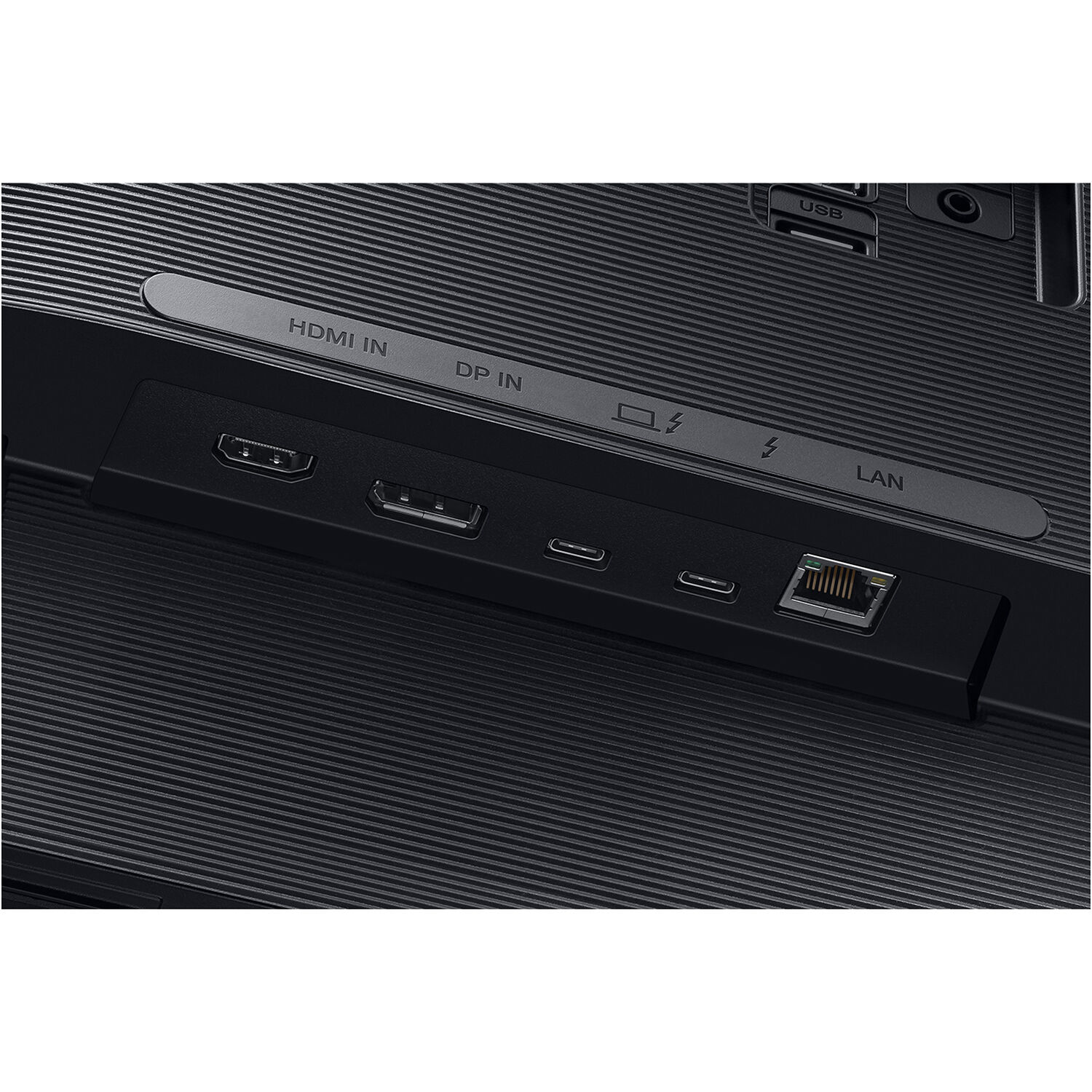 Samsung F32TU874VN 32-inch 4K UHD VA monitor with adjustable stand and enterprise connectivity — view 5