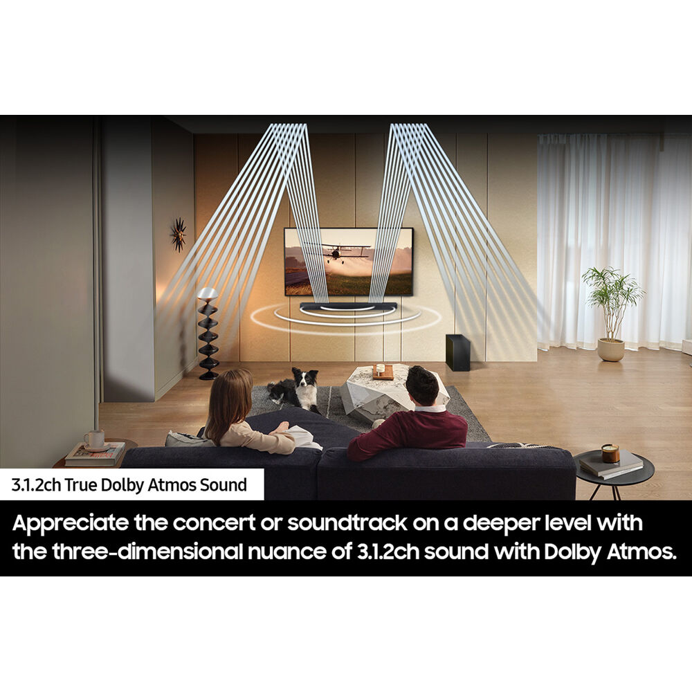 Samsung HW-S801D/ZA white 3.1.2-channel 330W wireless soundbar — view 12