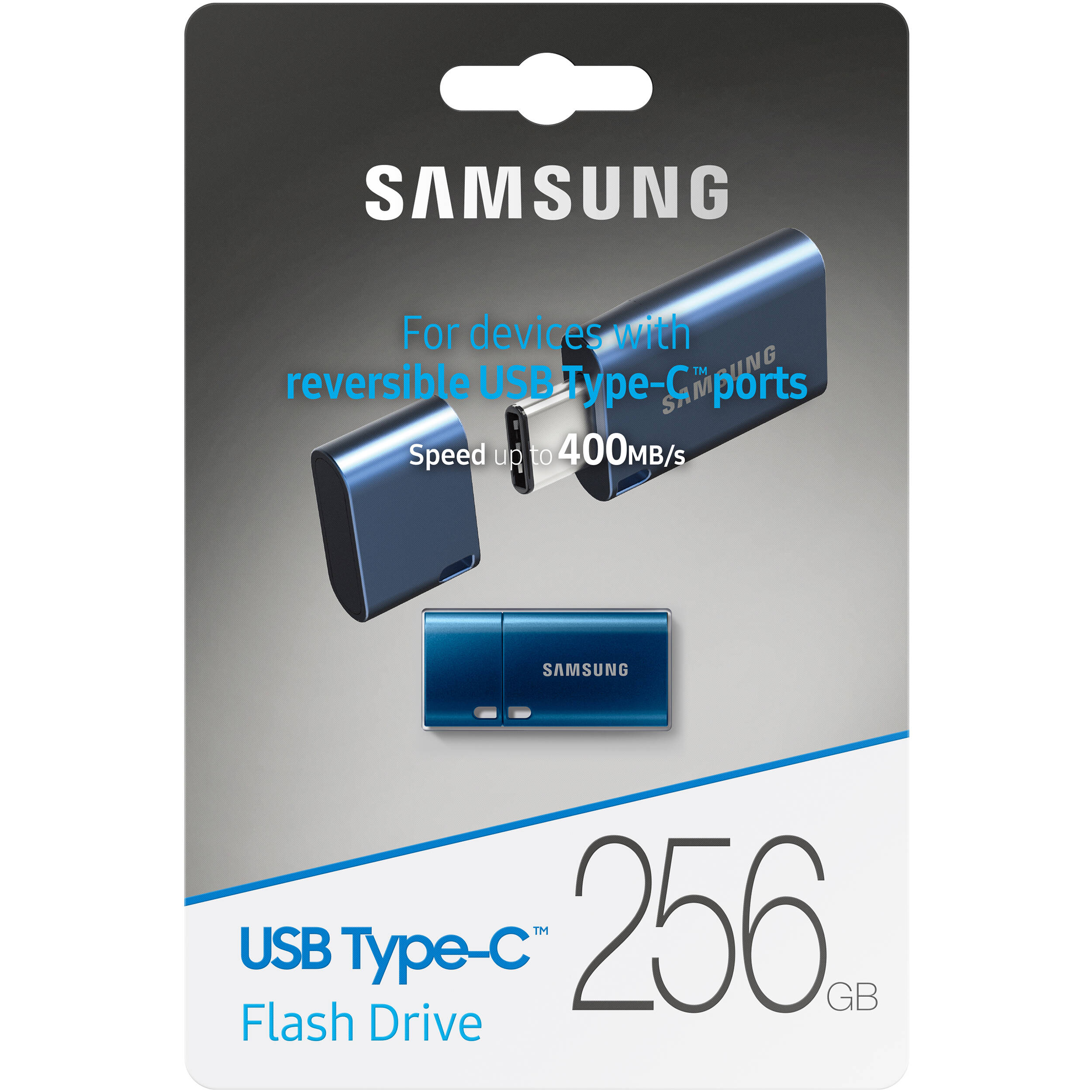 Samsung 256GB USB Type-C flash drive, model MUF-256DA/AM, compact portable storage — view 9