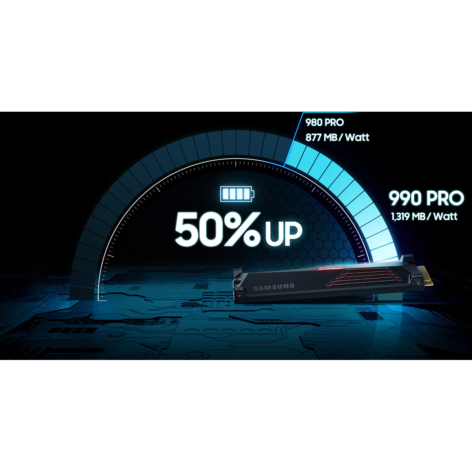 2TB 990 PRO M.2 4.0 Heatsink — view 10